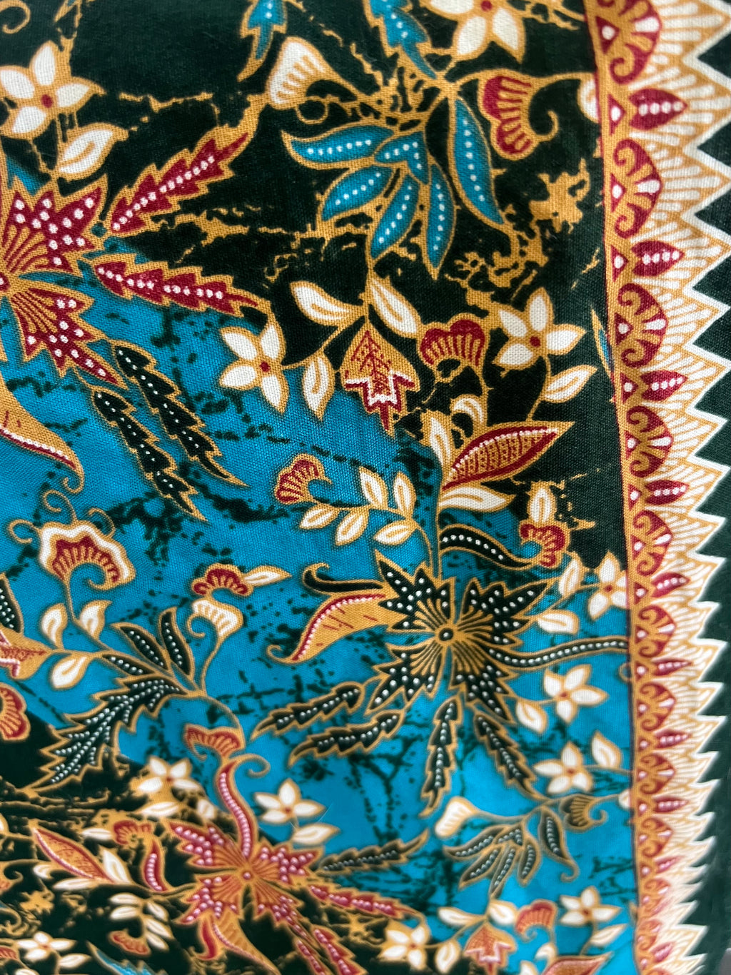 Night Garden – Vintage Batik Sarong