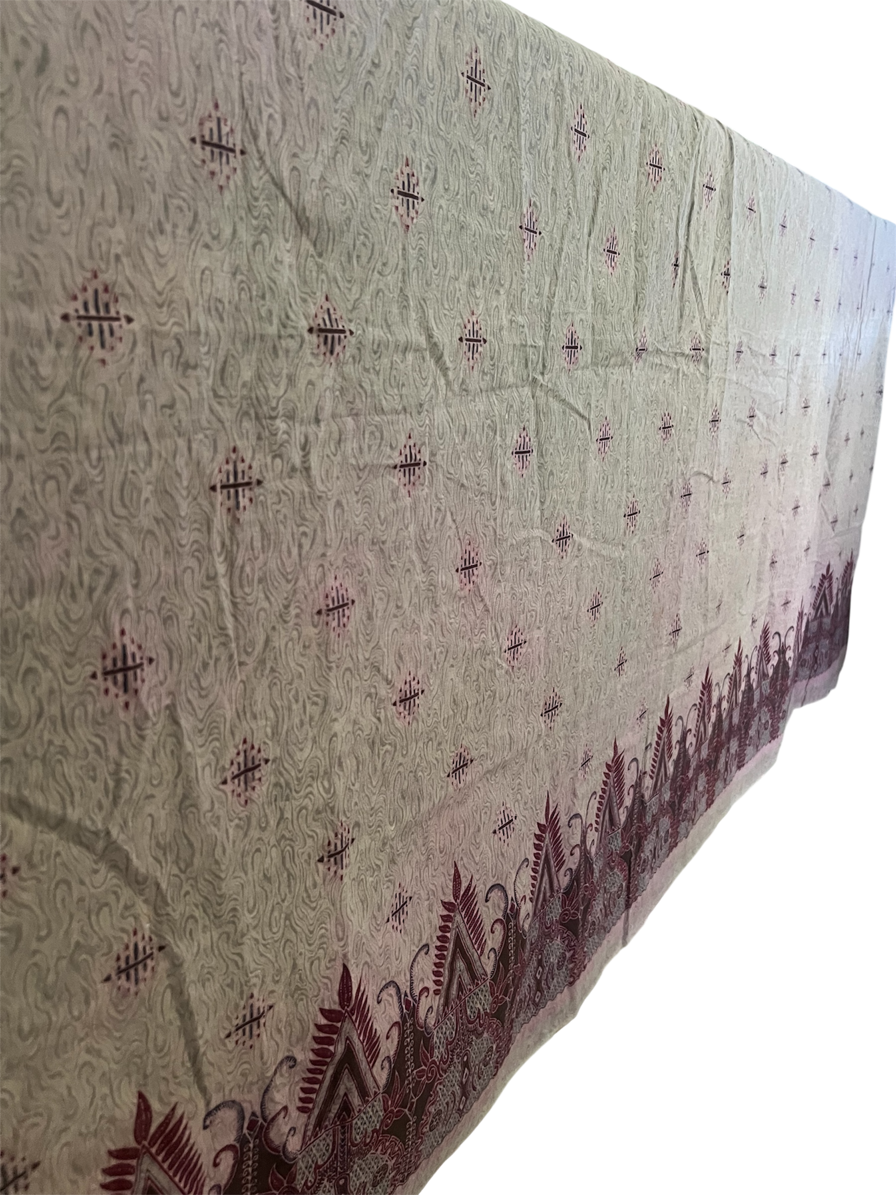 Vintage Indonesian Batik - Pink