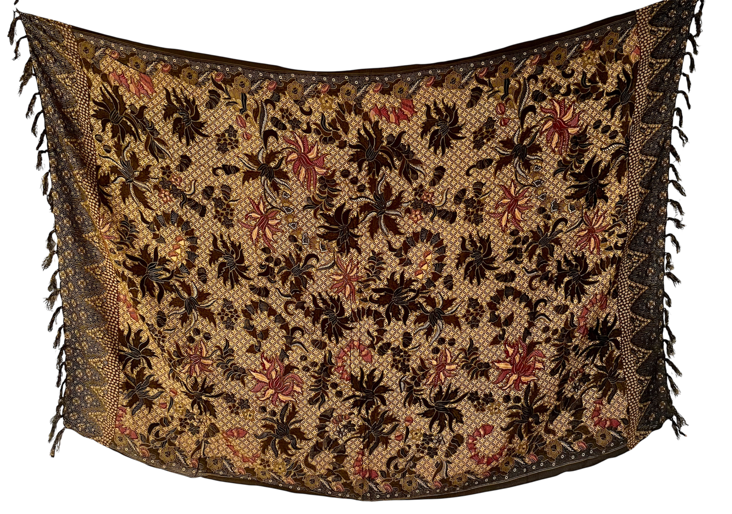 Yellow Batik Style - Beach Sarong