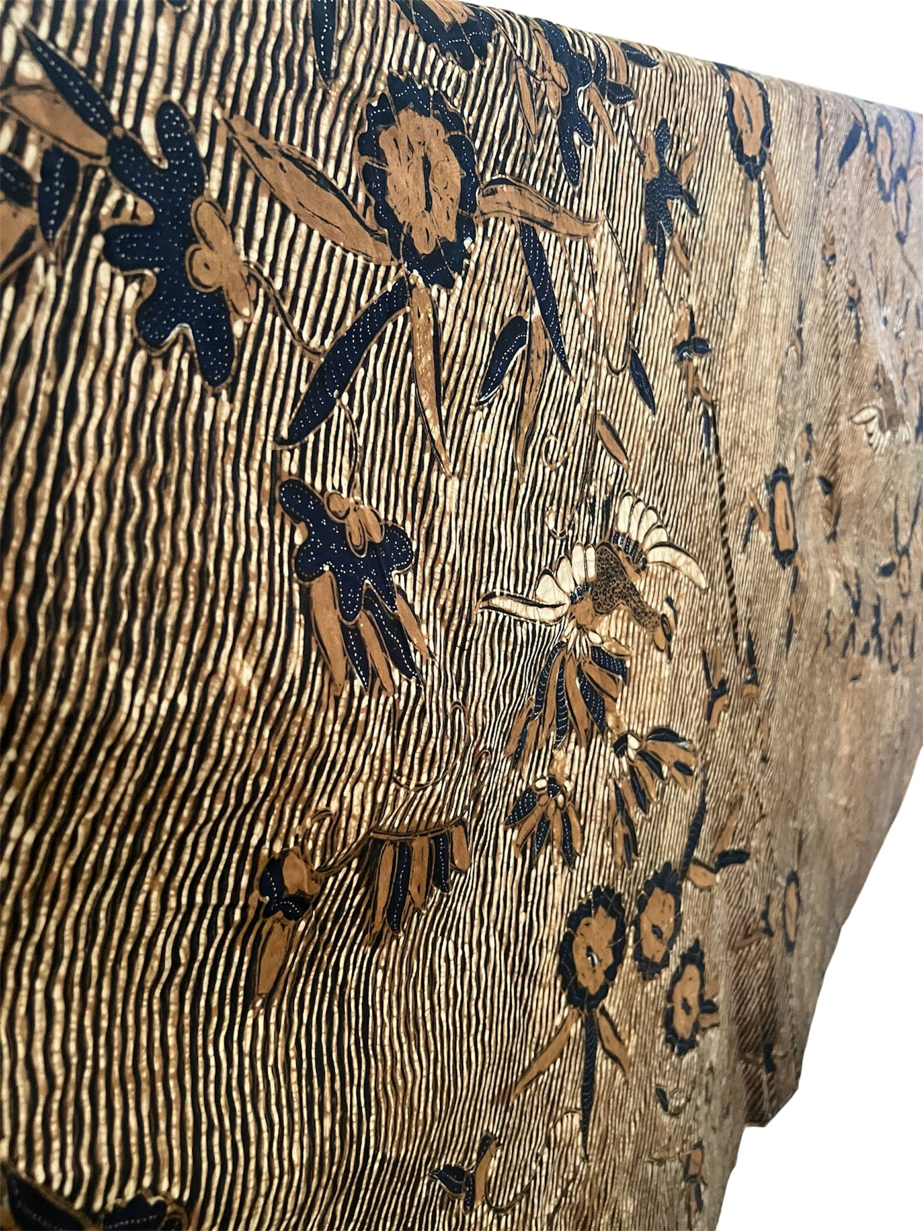 Vintage Indonesian Batik - Golden Bird