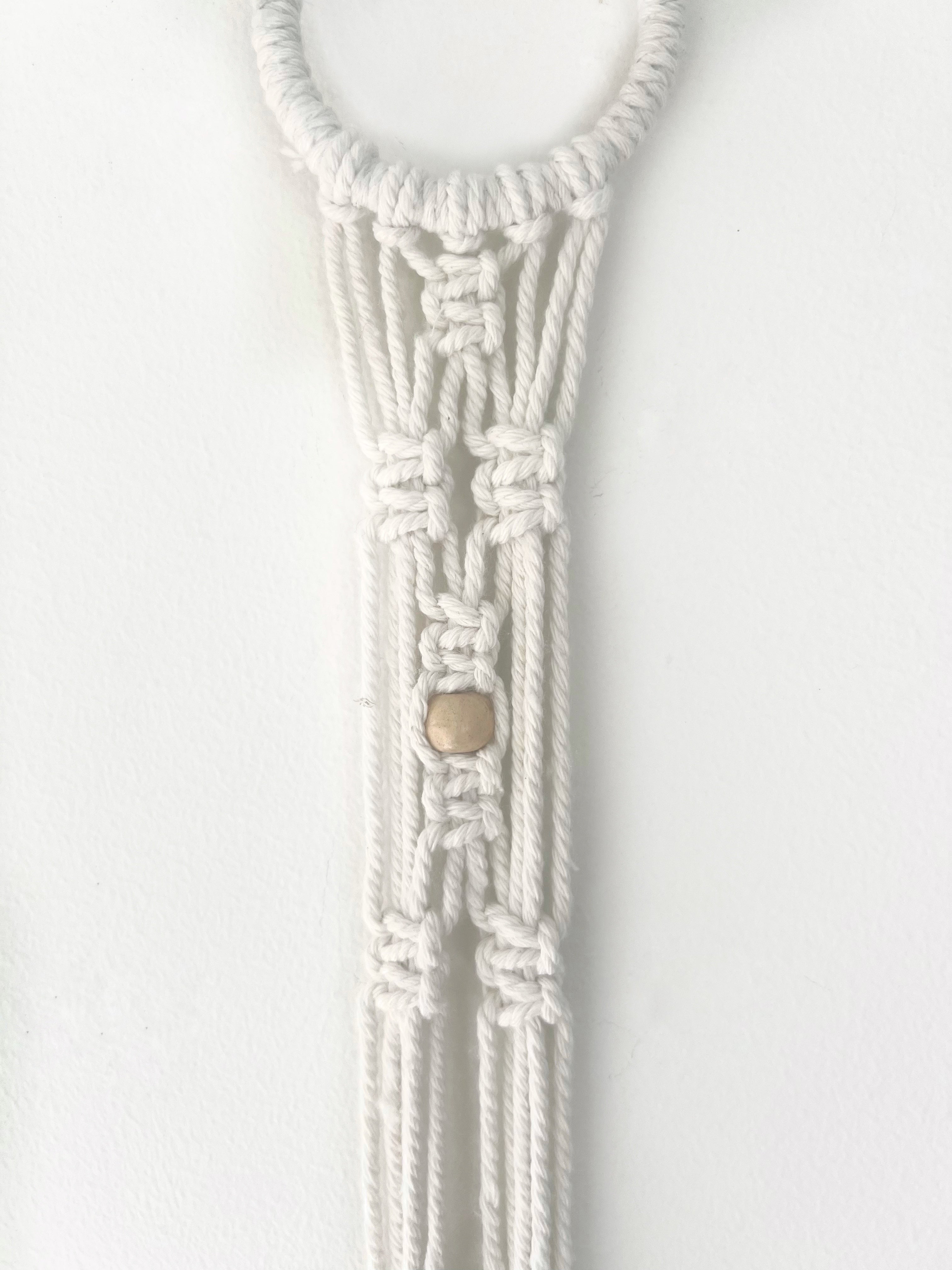Macrame Hat Hanger