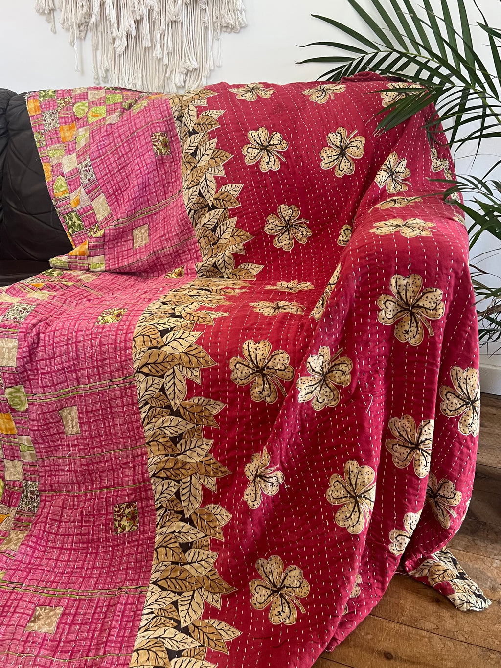 Mohana - Indian Kantha Quilt