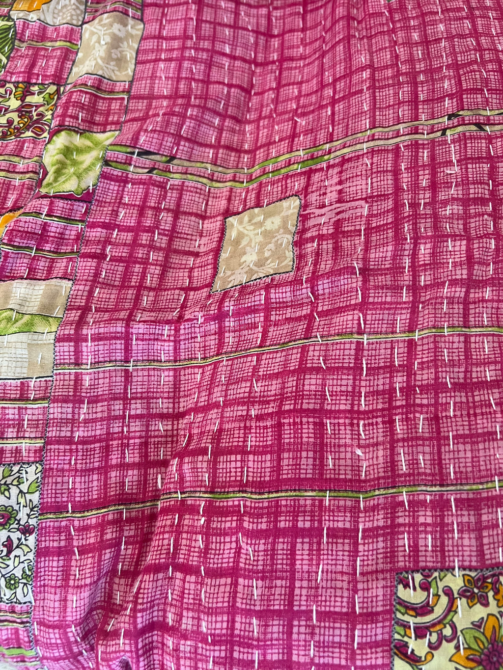Mohana - Indian Kantha Quilt