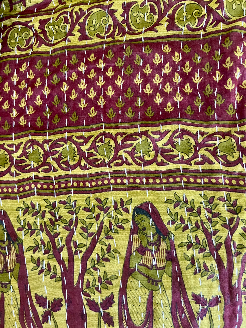 Kahaani - Indian Kantha Quilt