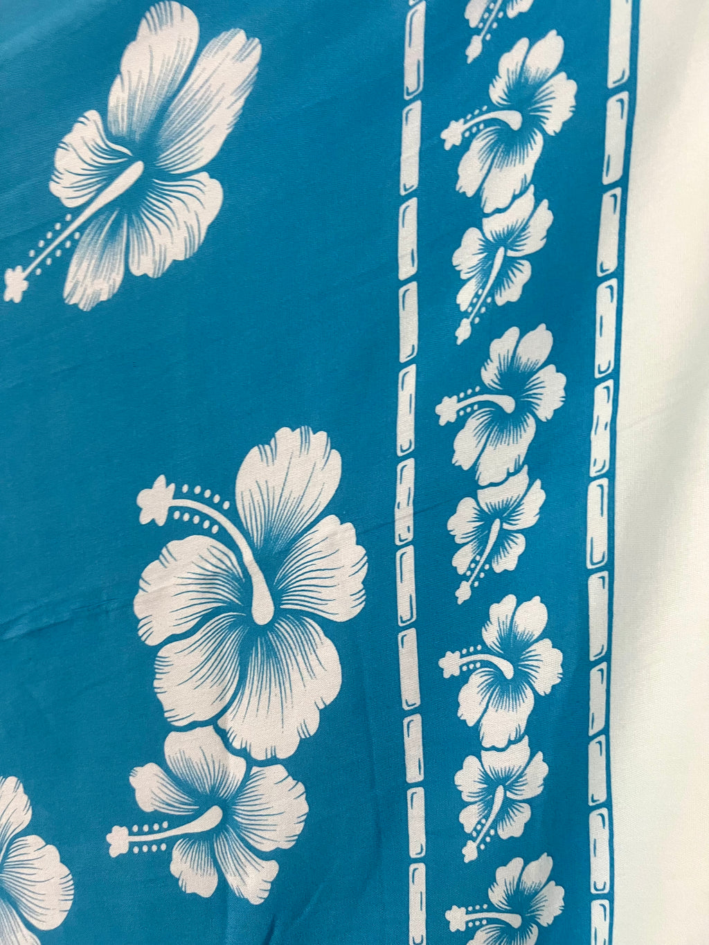Blue Hibiscus - Beach Sarong