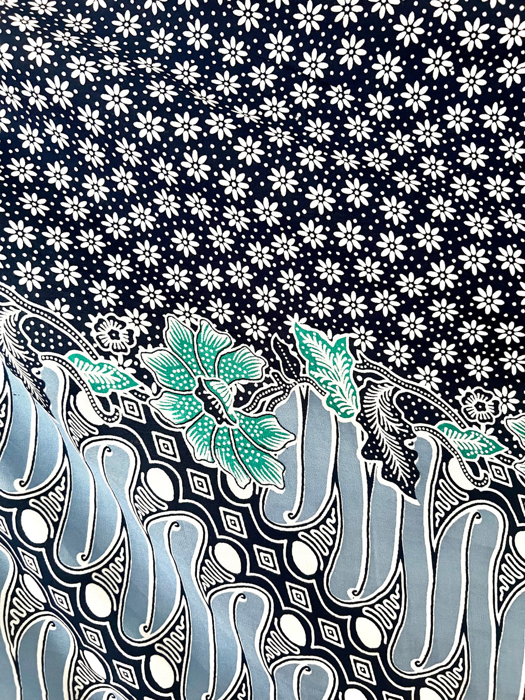 Blue Floral - Beach Sarong