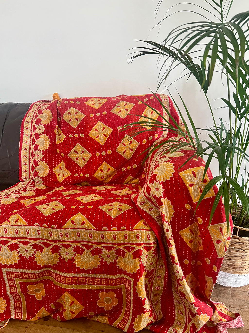 Sundar - Indian Kantha Quilt