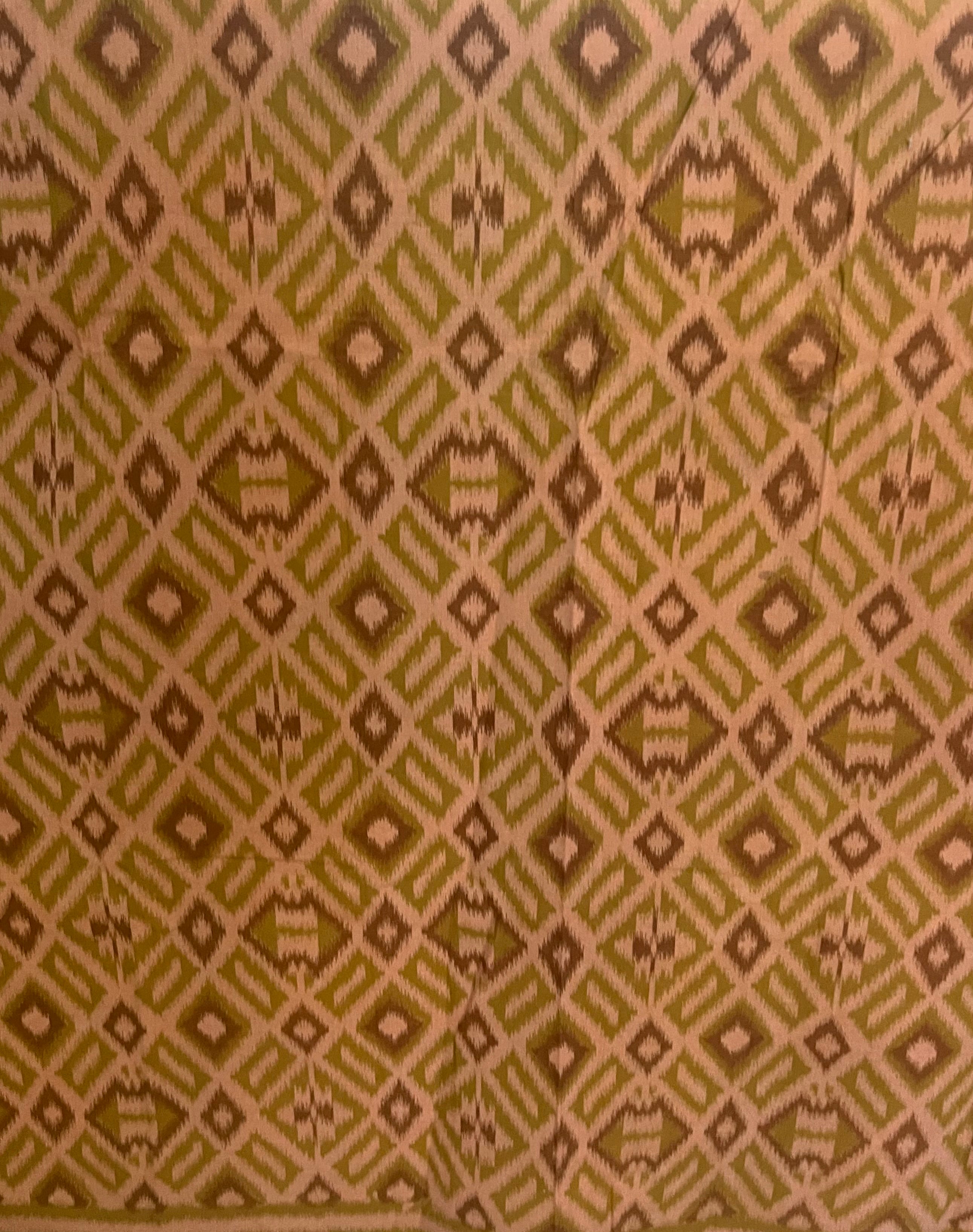 Vintage Indonesian Ikat - Gold