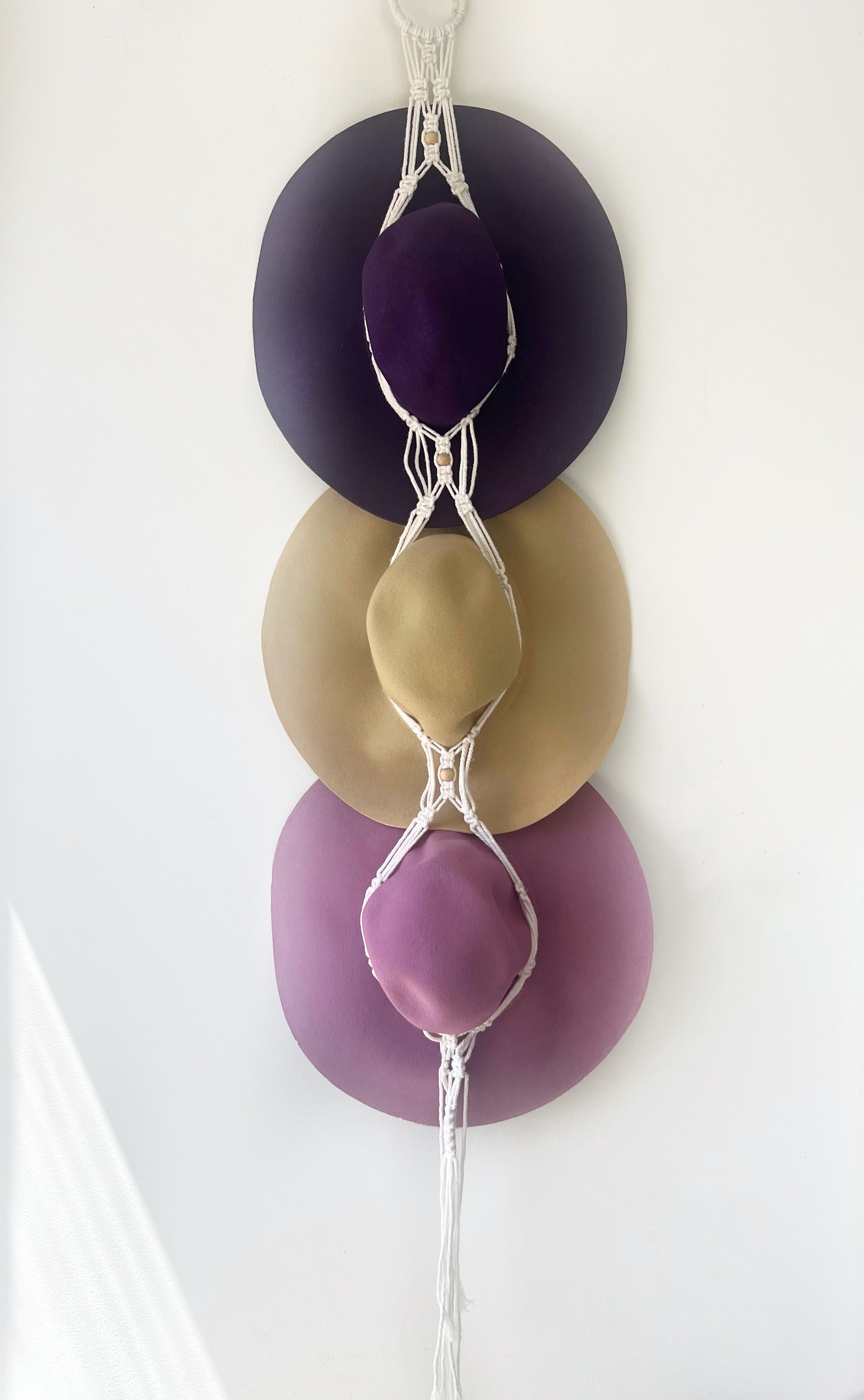 Macrame Hat Hanger