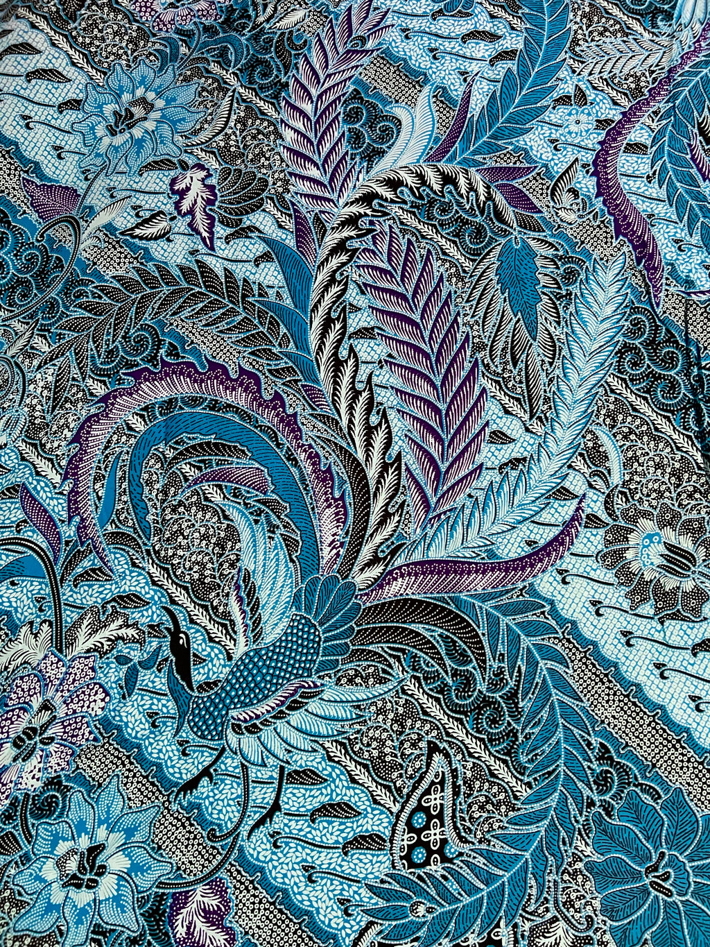 Blue Batik Style - Beach Sarong