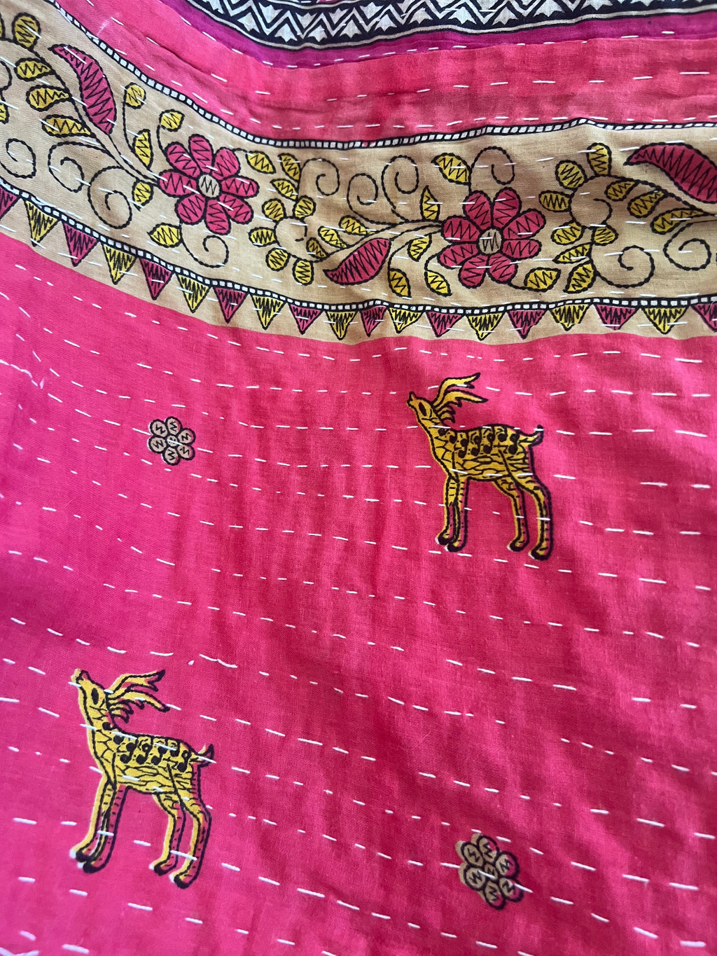 Mahila - Indian Kantha Quilt