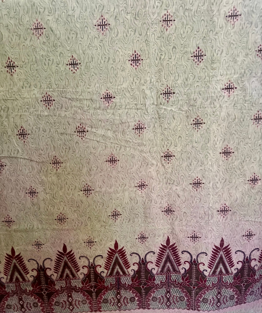 Vintage Indonesian Batik - Pink