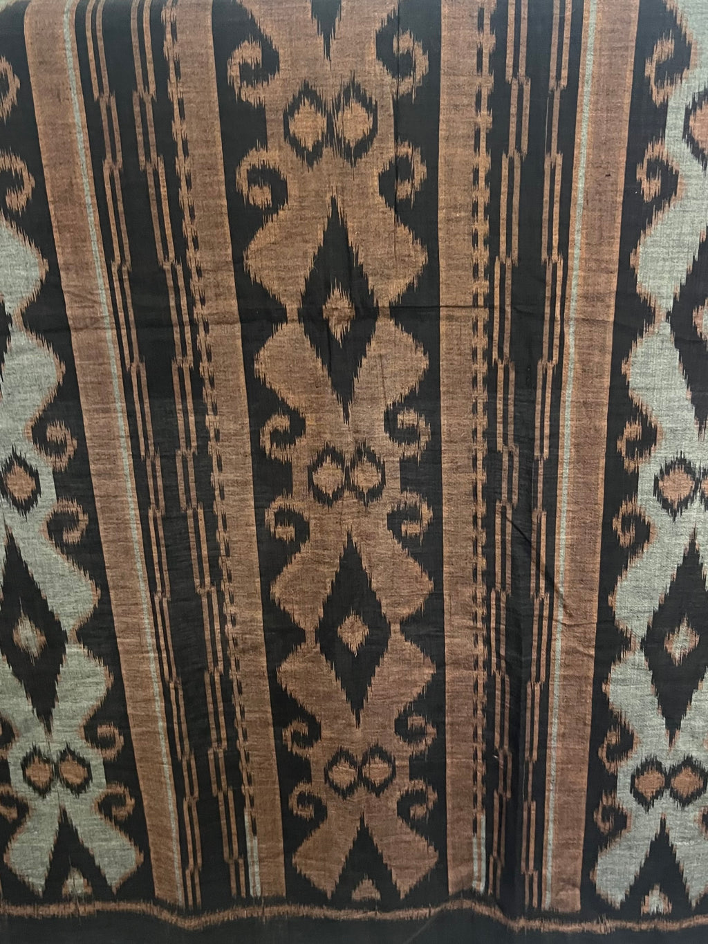 Vintage Indonesian Ikat - Black