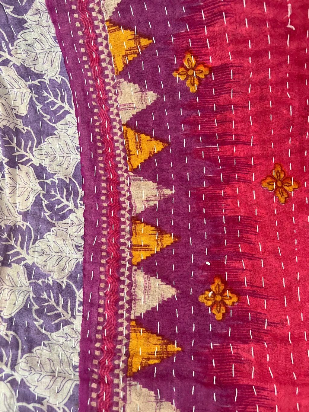 Mahila - Indian Kantha Quilt