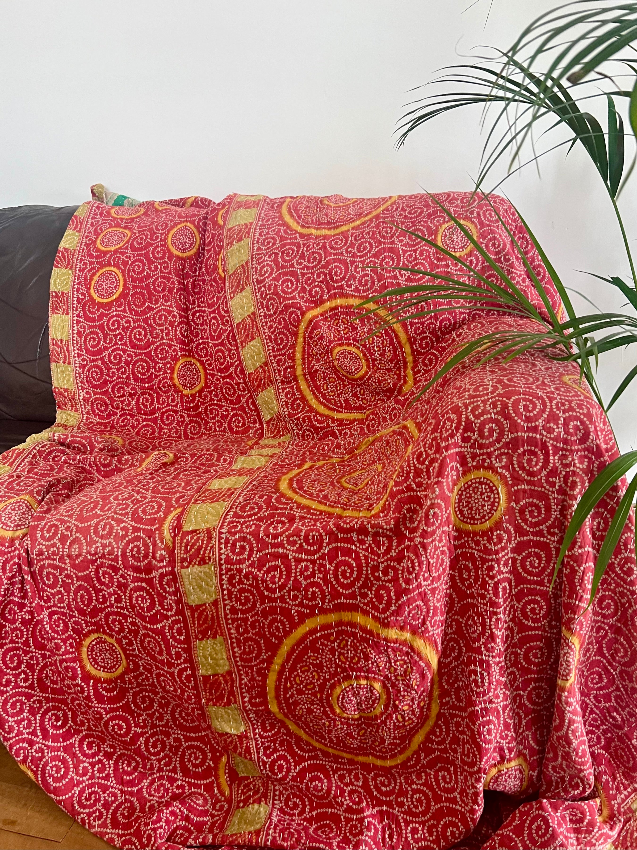 Shakti - Indian Kantha Quilt