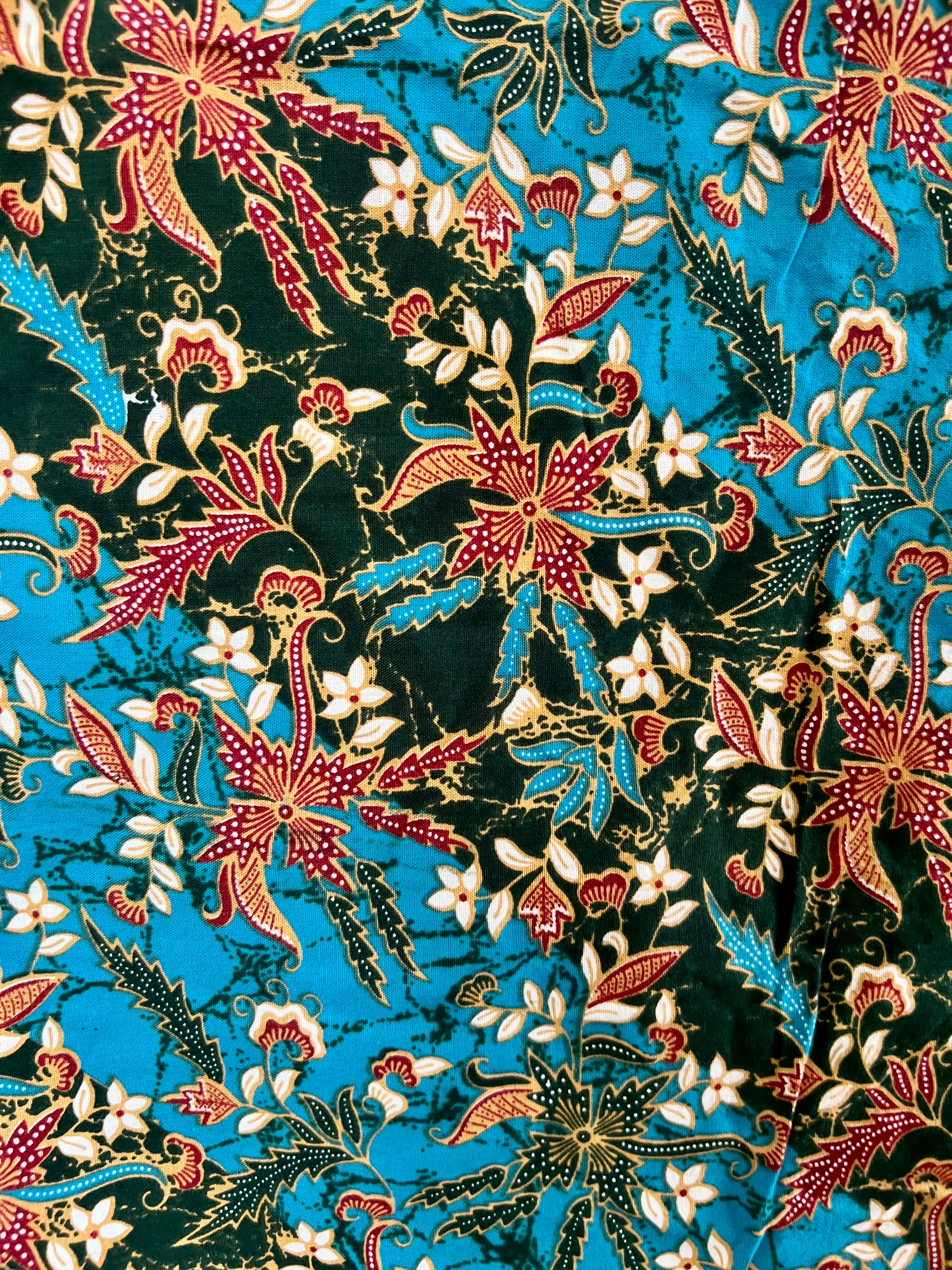 Night Garden – Vintage Batik Sarong