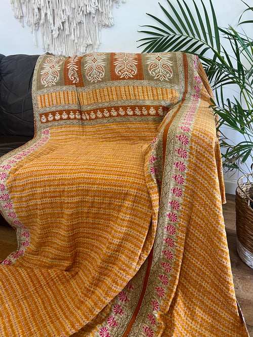 Anaya - Indian Kantha Quilt