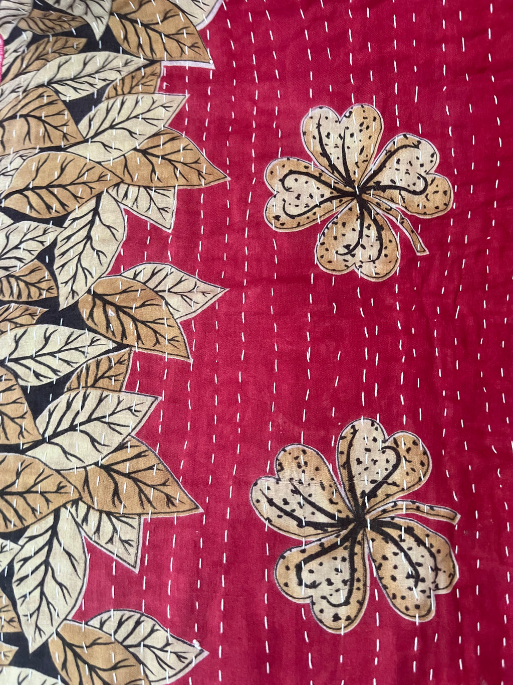 Mohana - Indian Kantha Quilt