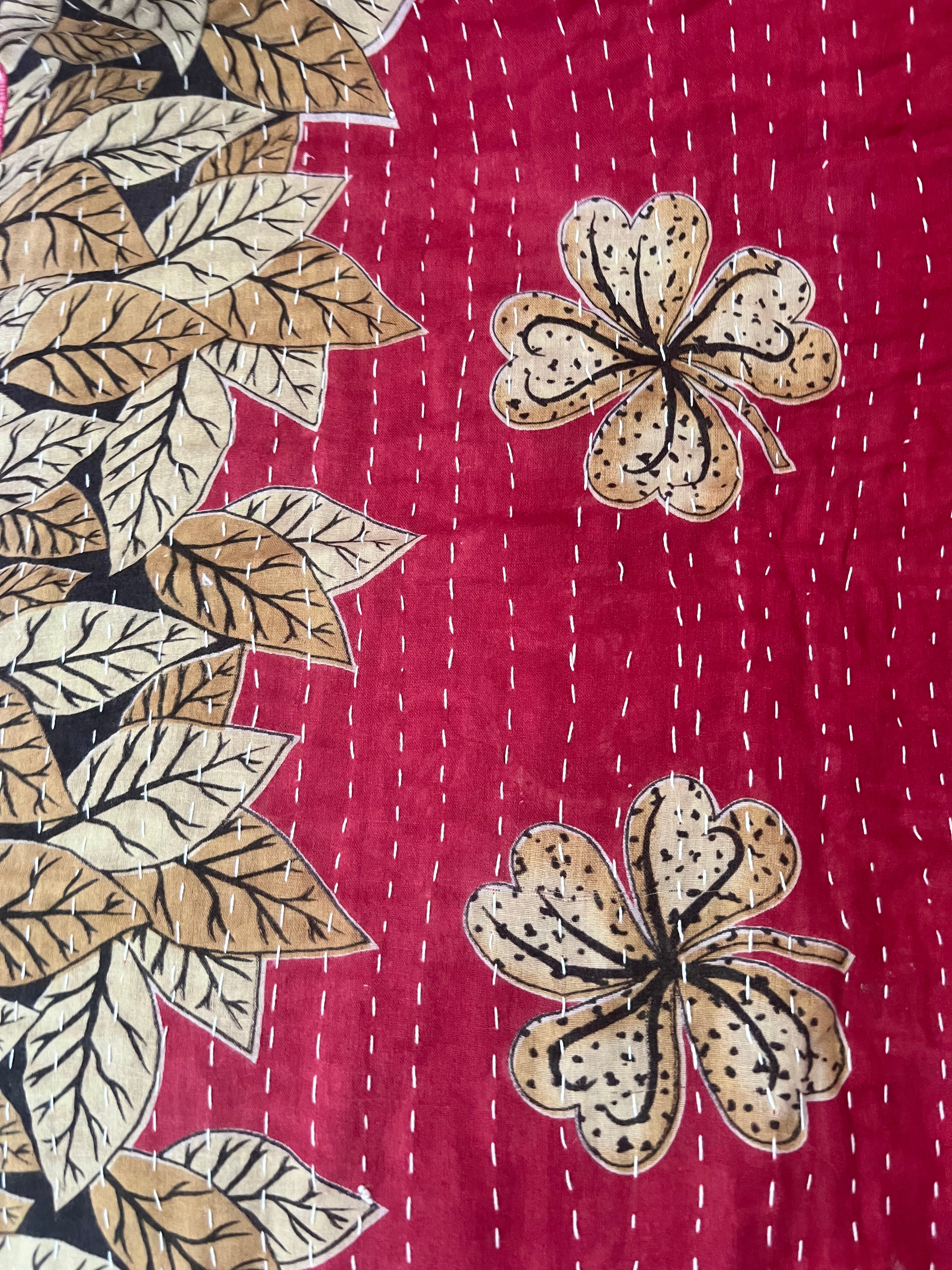 Mohana - Indian Kantha Quilt