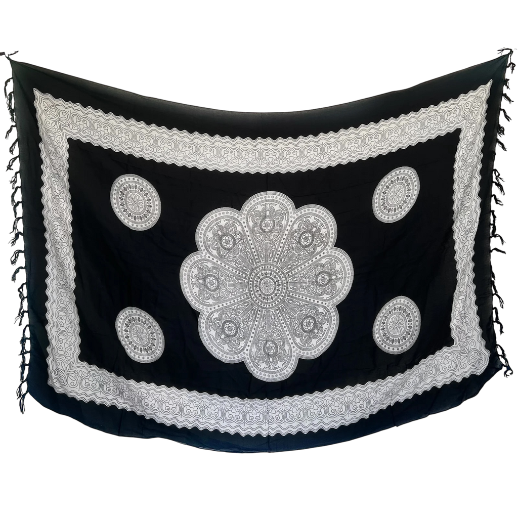 Black & White - Beach Sarong
