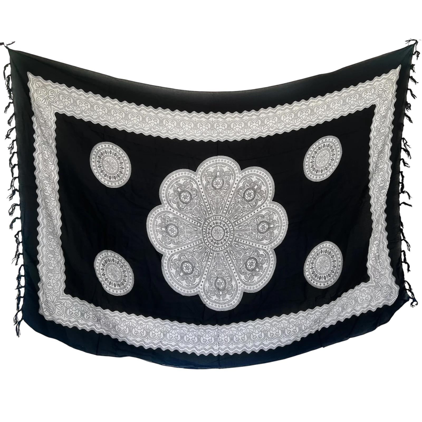 Black & White - Beach Sarong