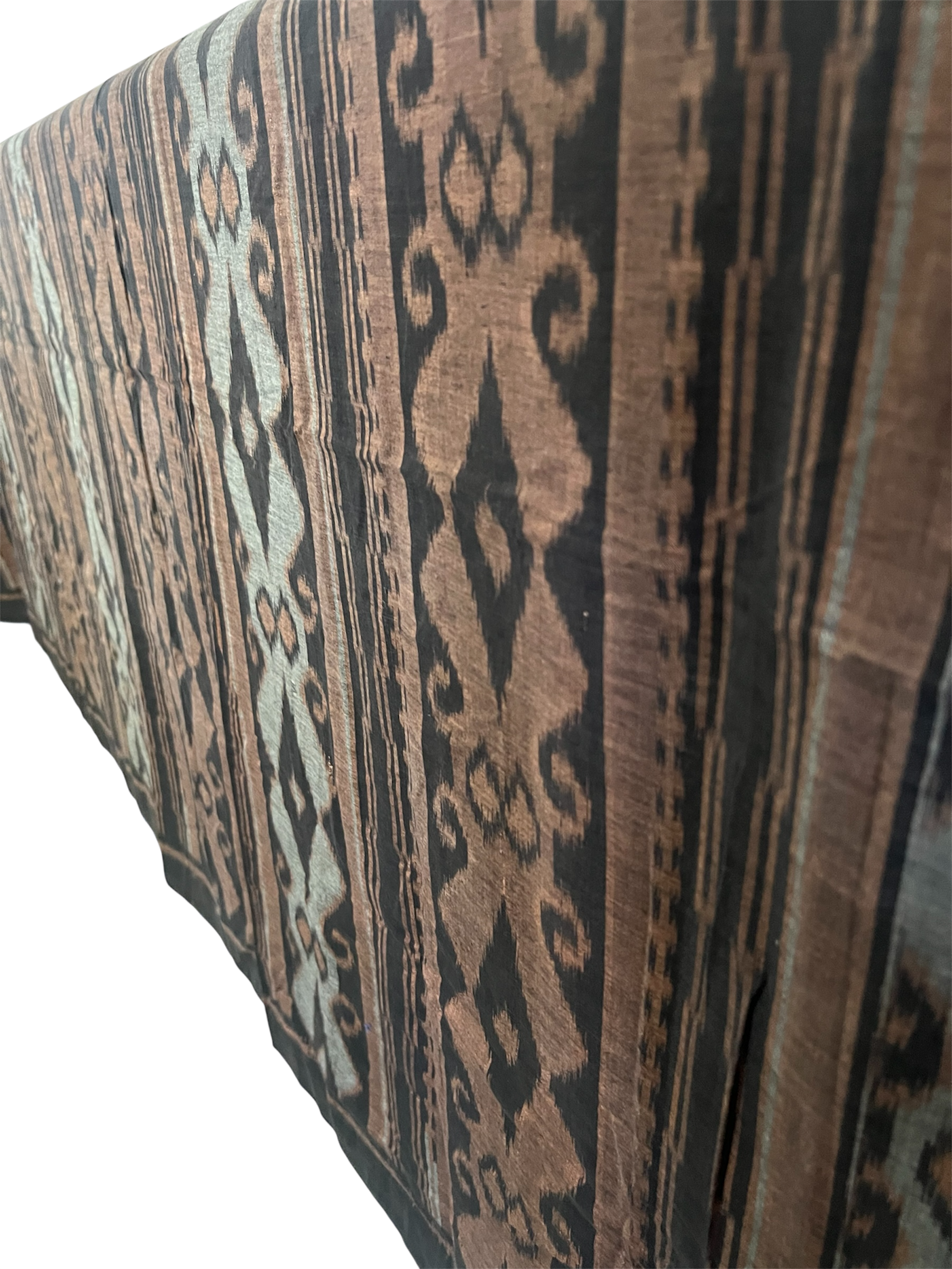 Vintage Indonesian Ikat - Black