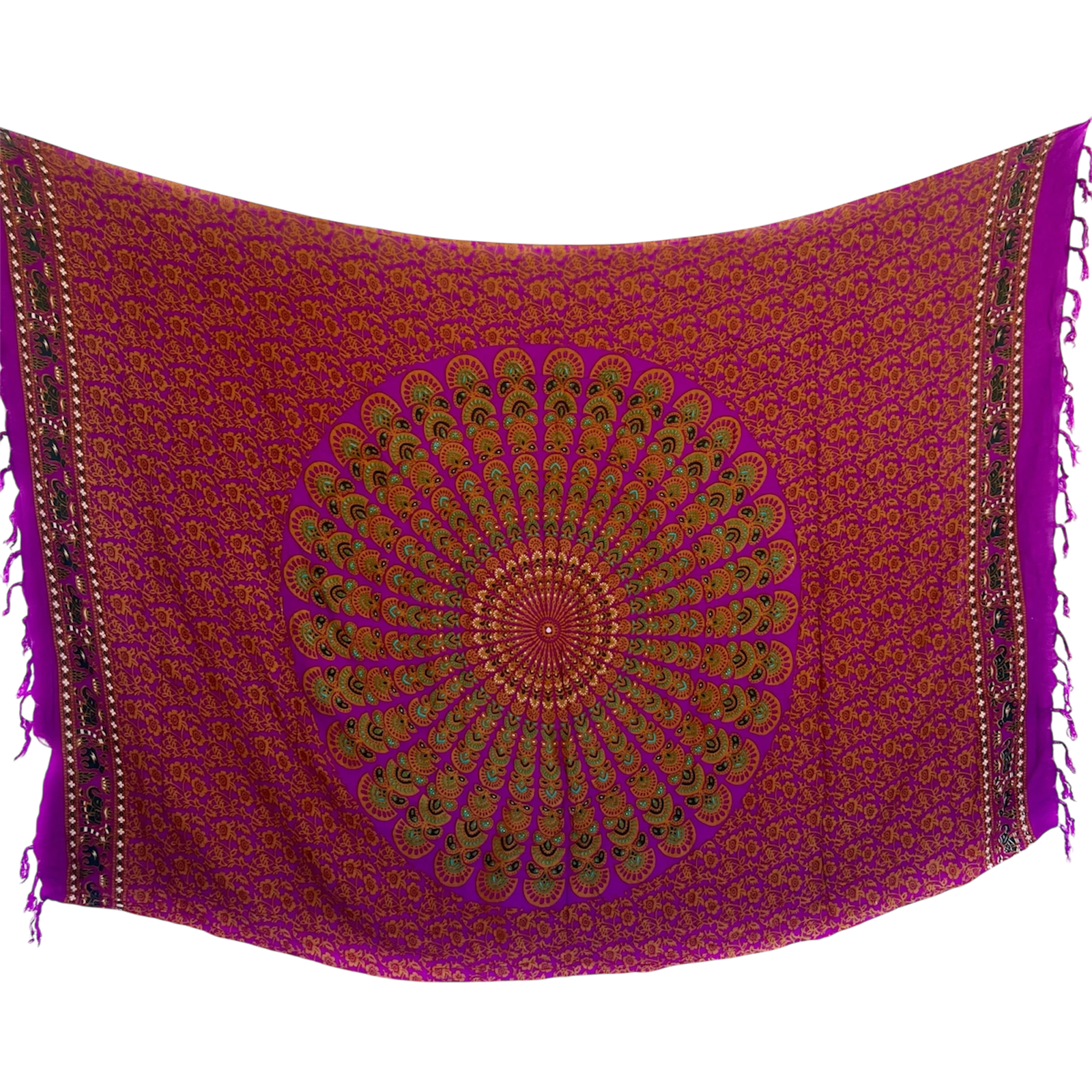 Purple Mandala - Beach Sarong