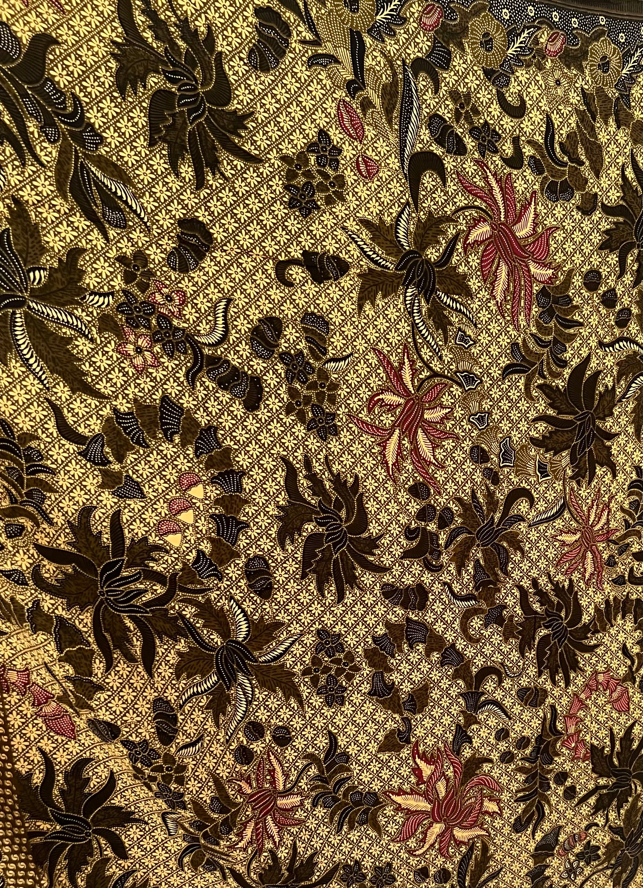 Yellow Batik Style - Beach Sarong