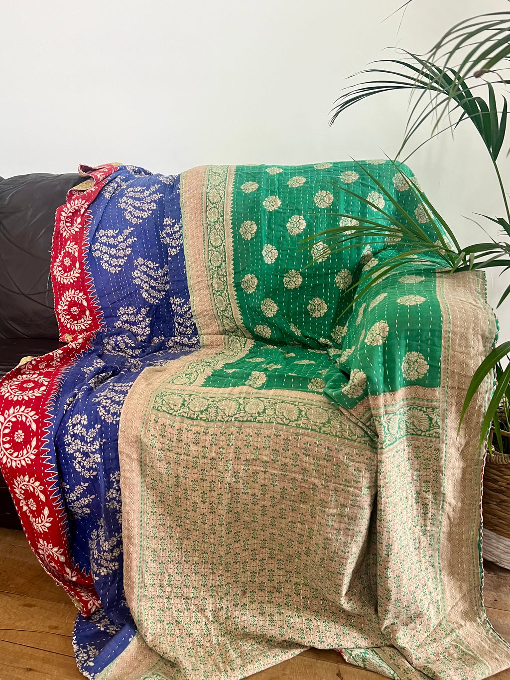 Shakti - Indian Kantha Quilt