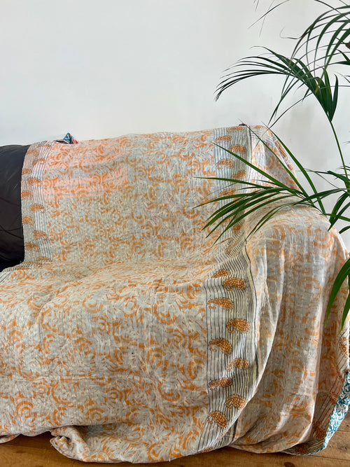 Aasha - Indian Kantha Quilt