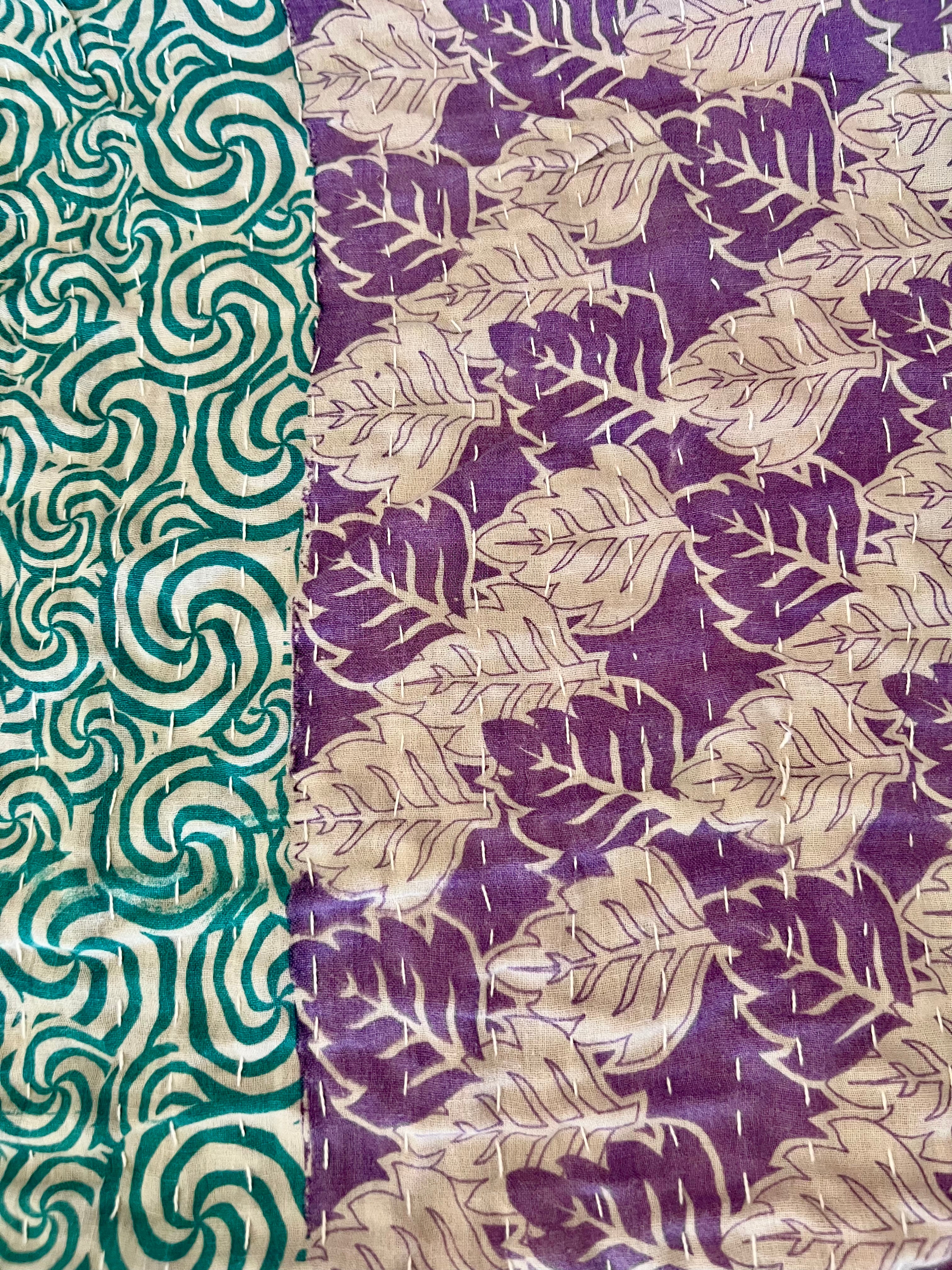 Mahila - Indian Kantha Quilt