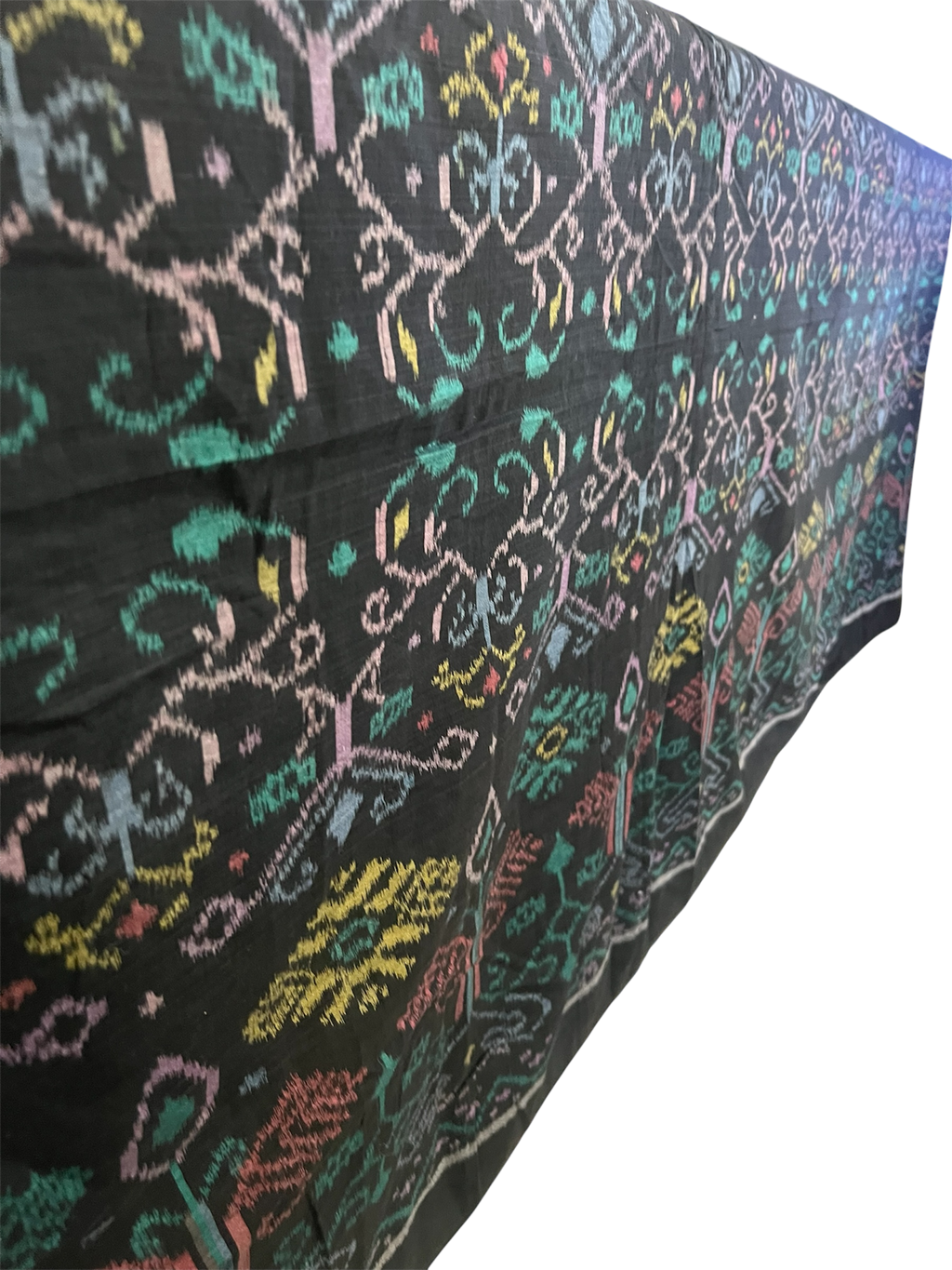 Vintage Indonesian Ikat - Black