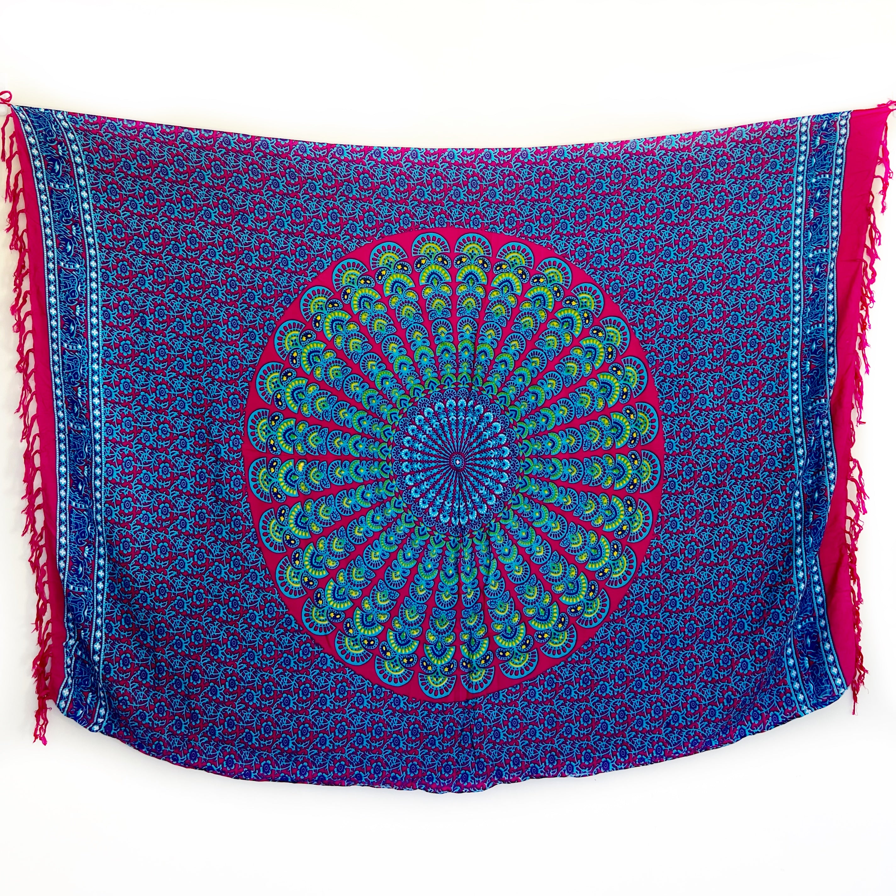 Blue Mandala- Beach Sarong
