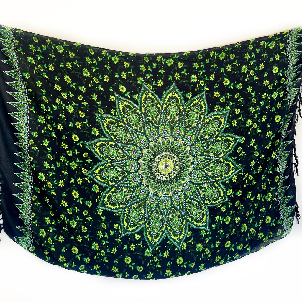 Green Mandala - Beach Sarong
