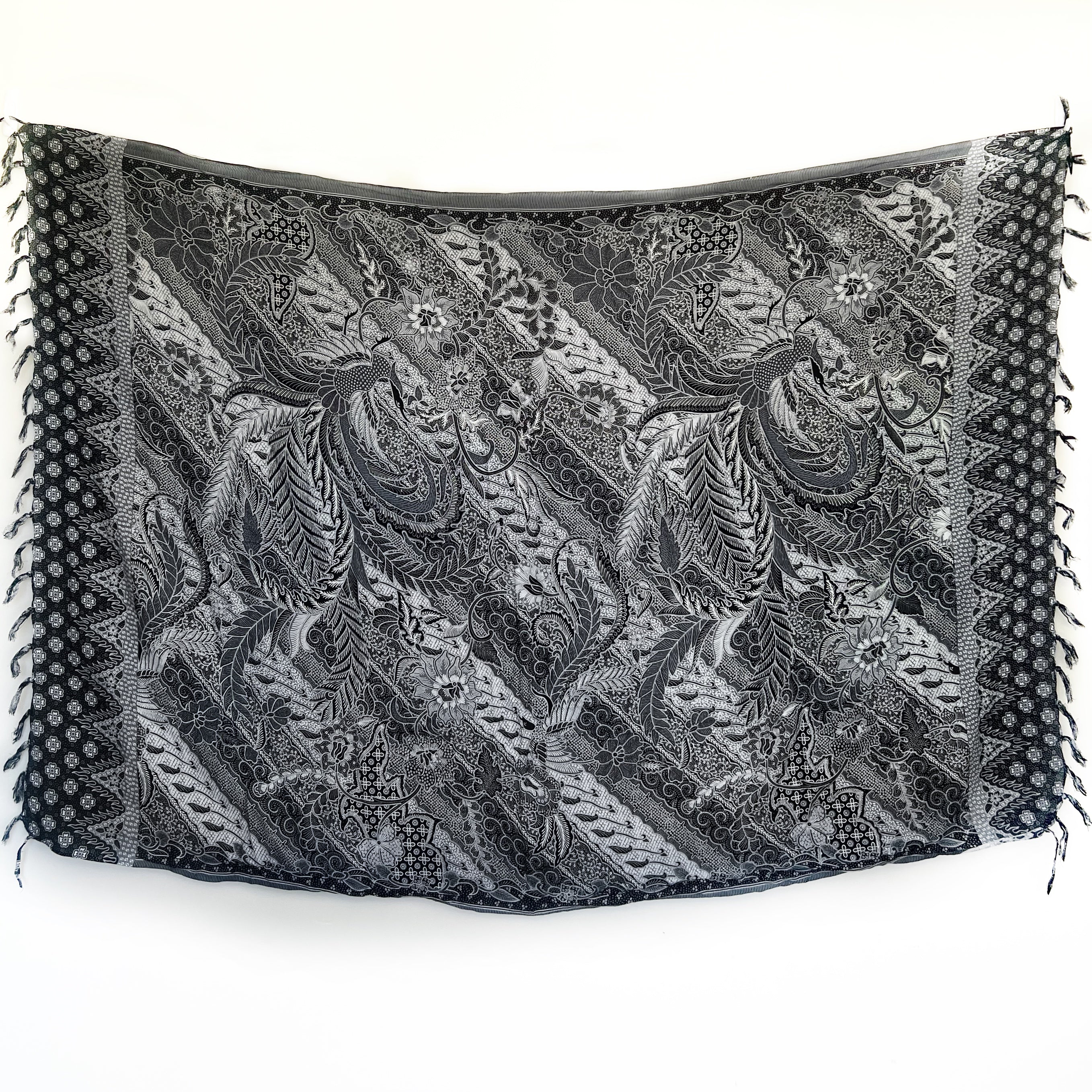 Grey Batik Style - Beach Sarong