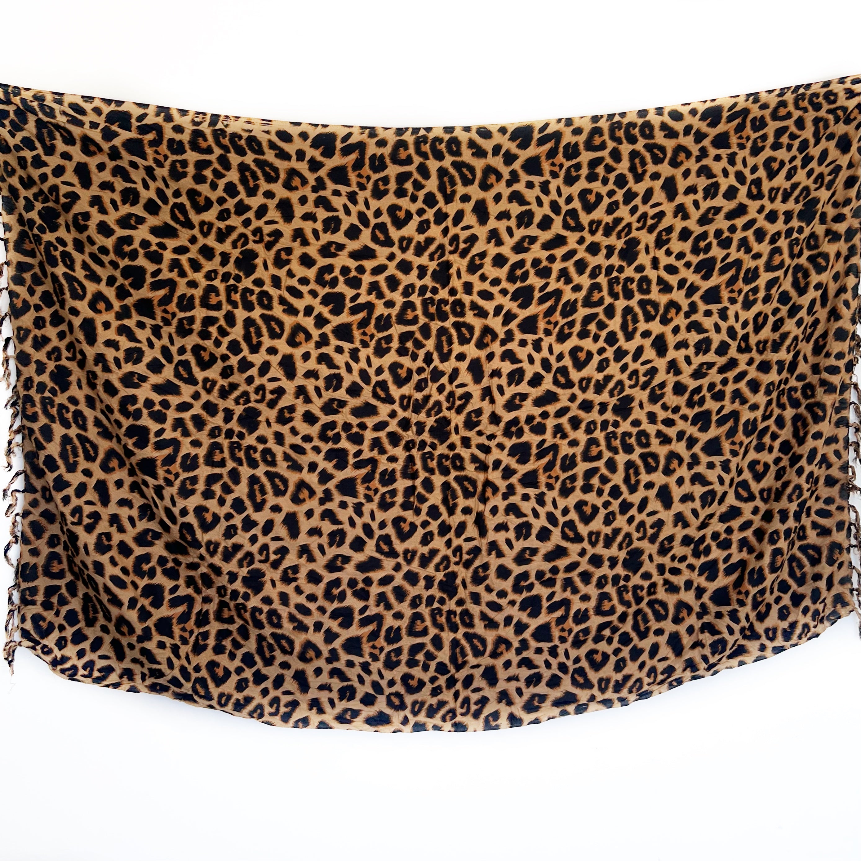 Leopard Print - Beach Sarong