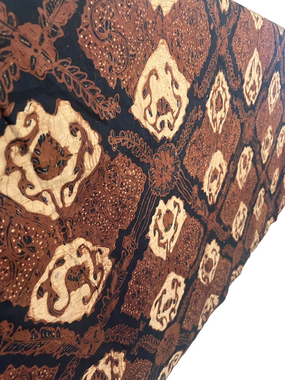 Vintage Indonesian Batik - Brown