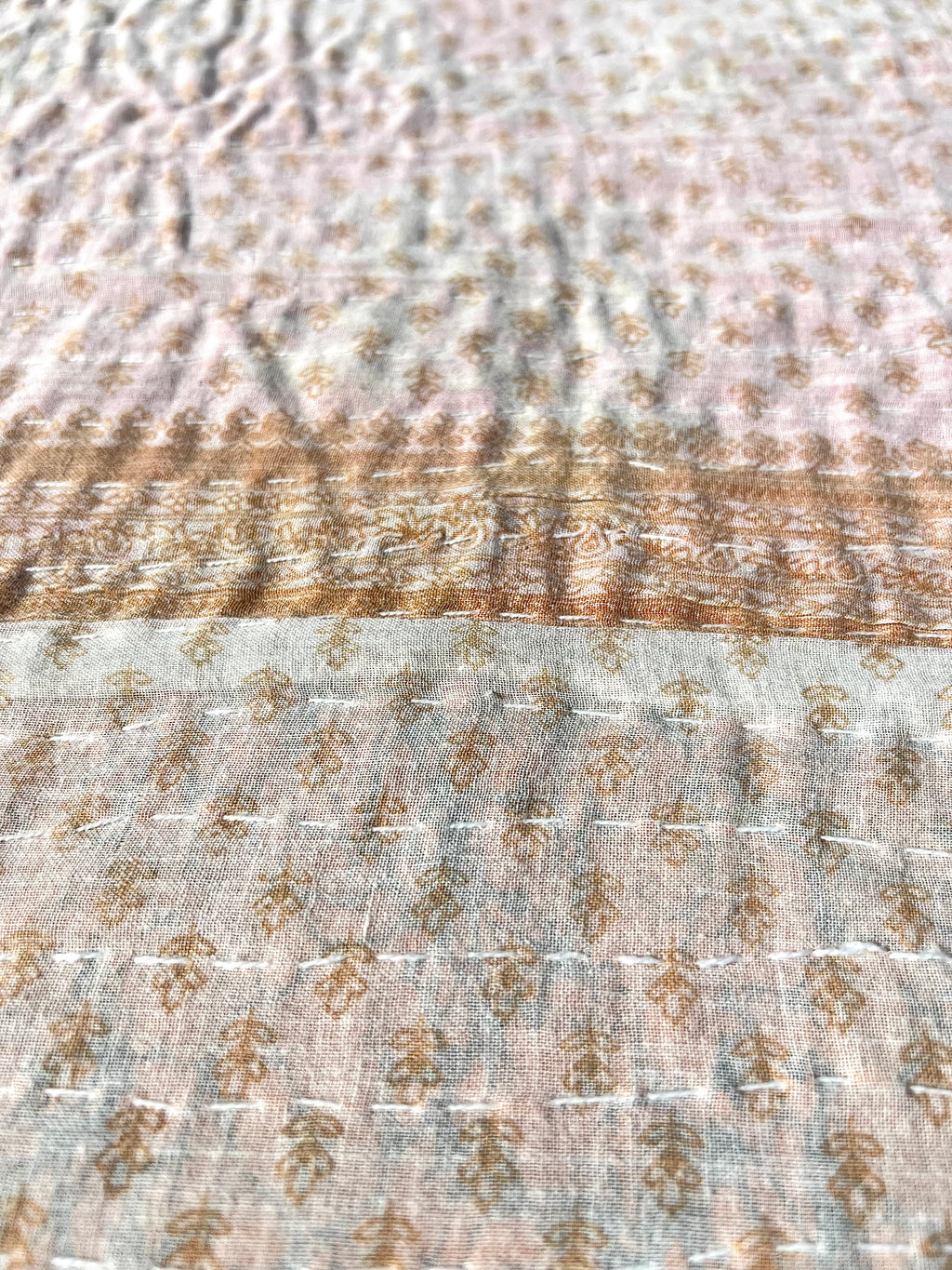 Pavitra - Indian Kantha Quilt