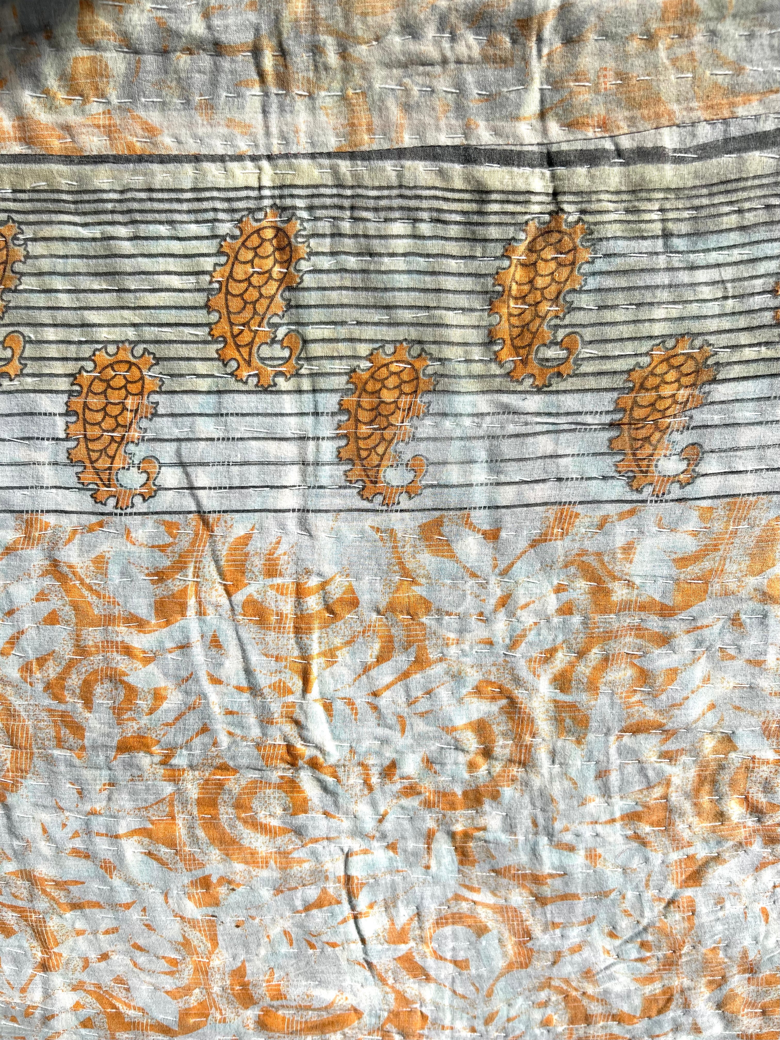 Aasha - Indian Kantha Quilt