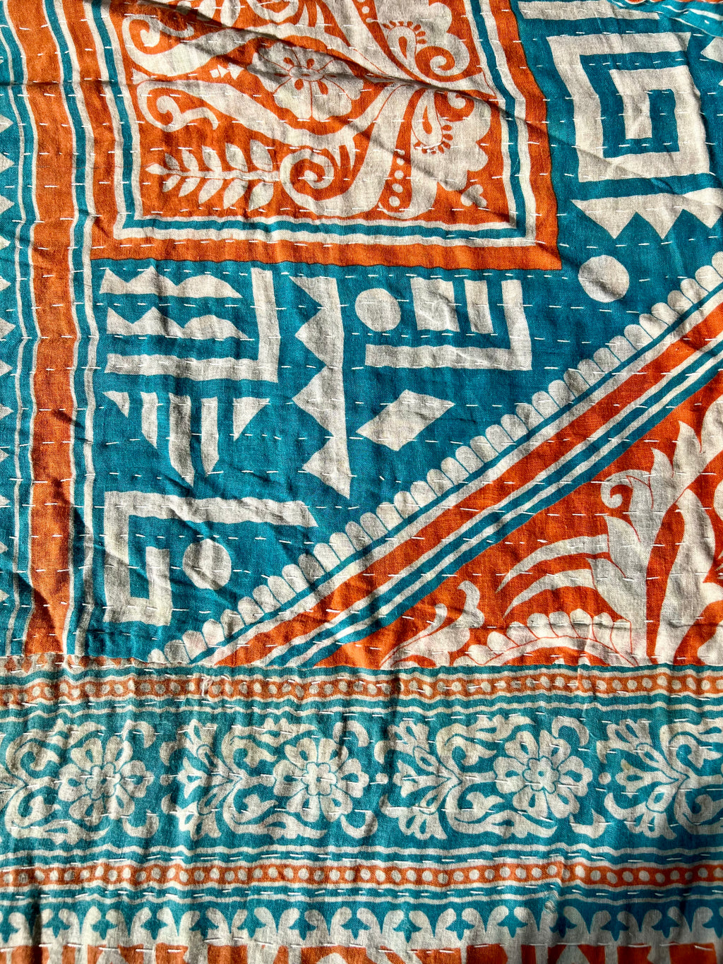 Aasha - Indian Kantha Quilt