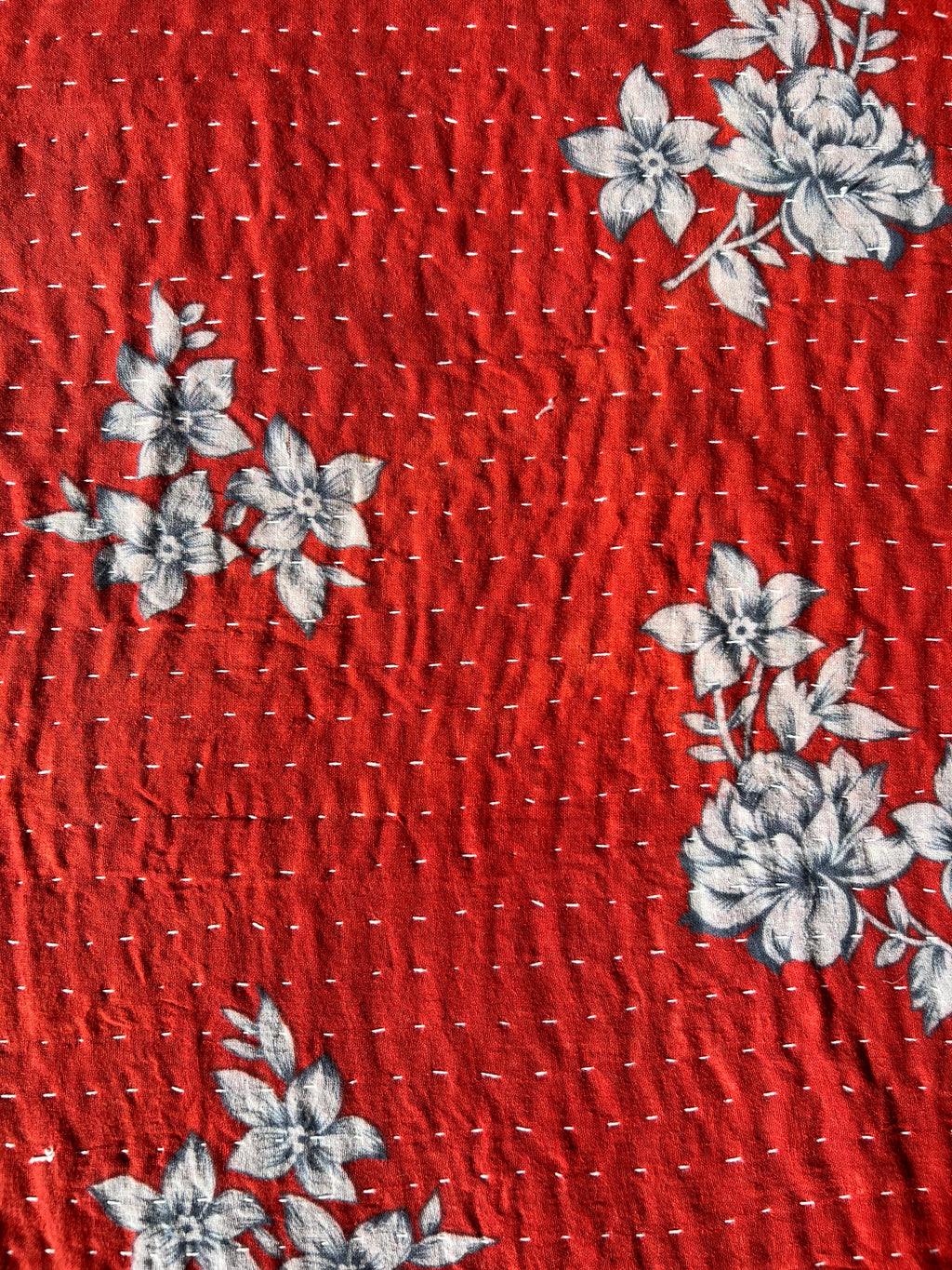 Namaste - Indian Kantha Quilt