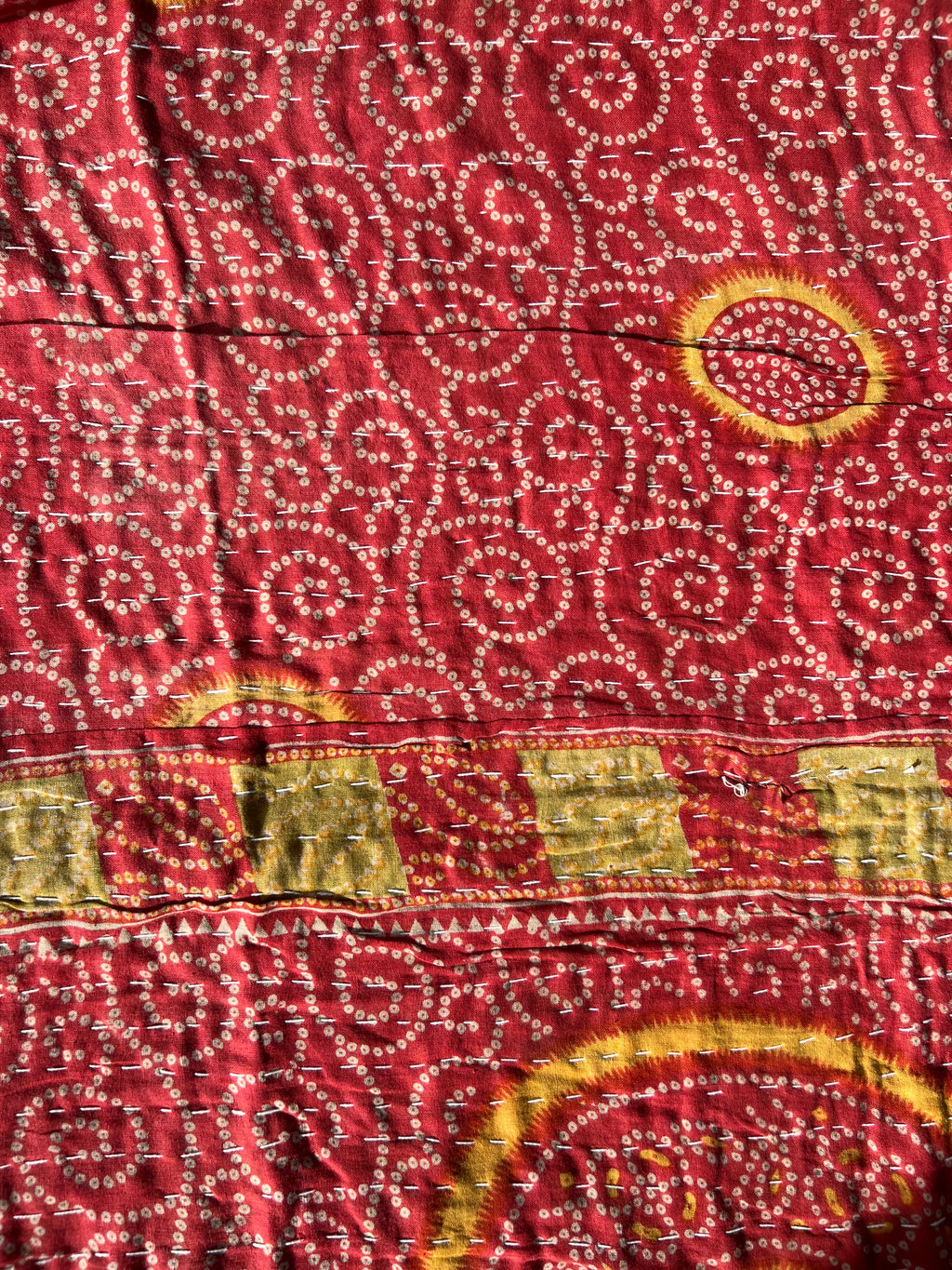 Shakti - Indian Kantha Quilt