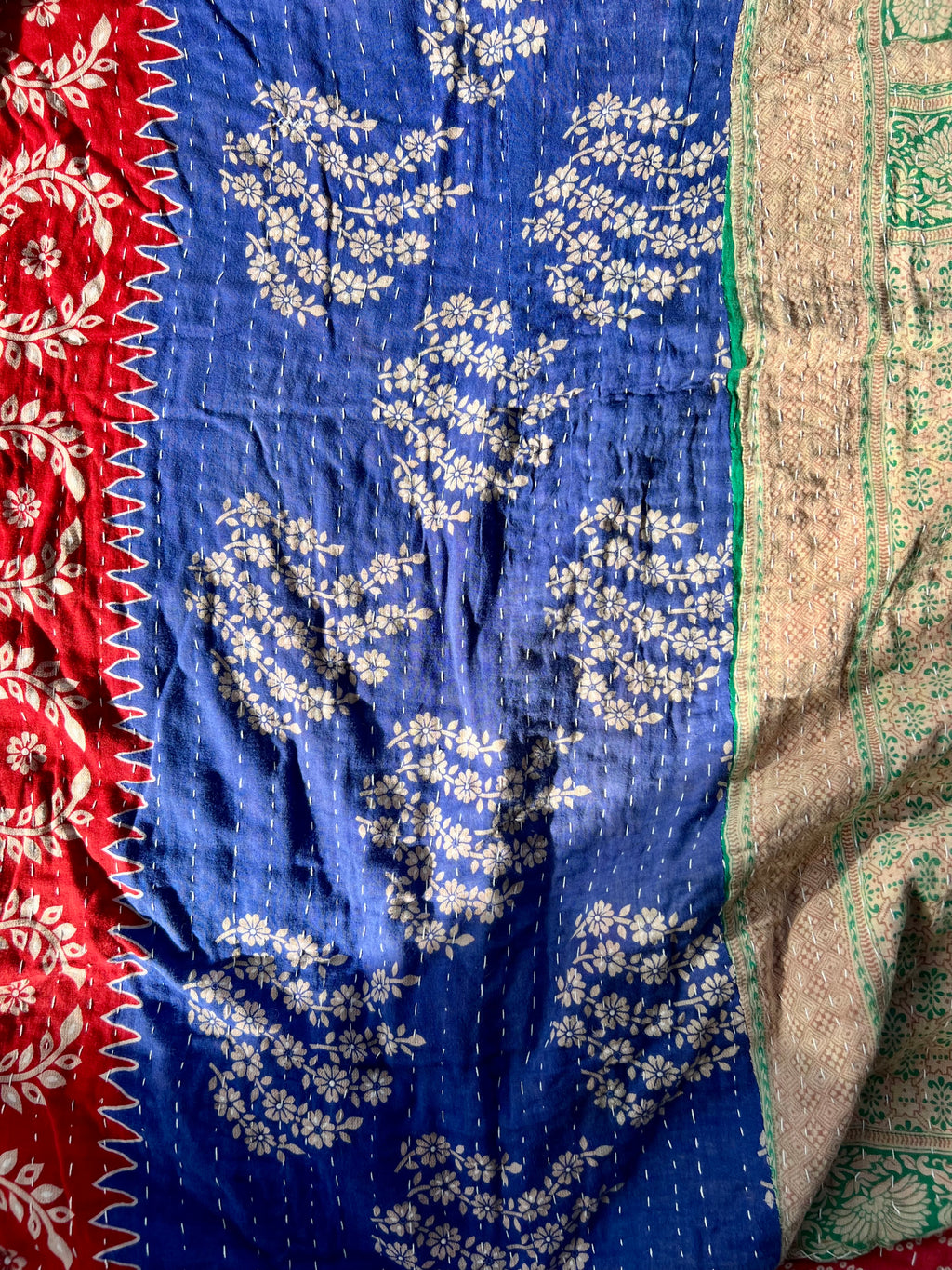 Shakti - Indian Kantha Quilt