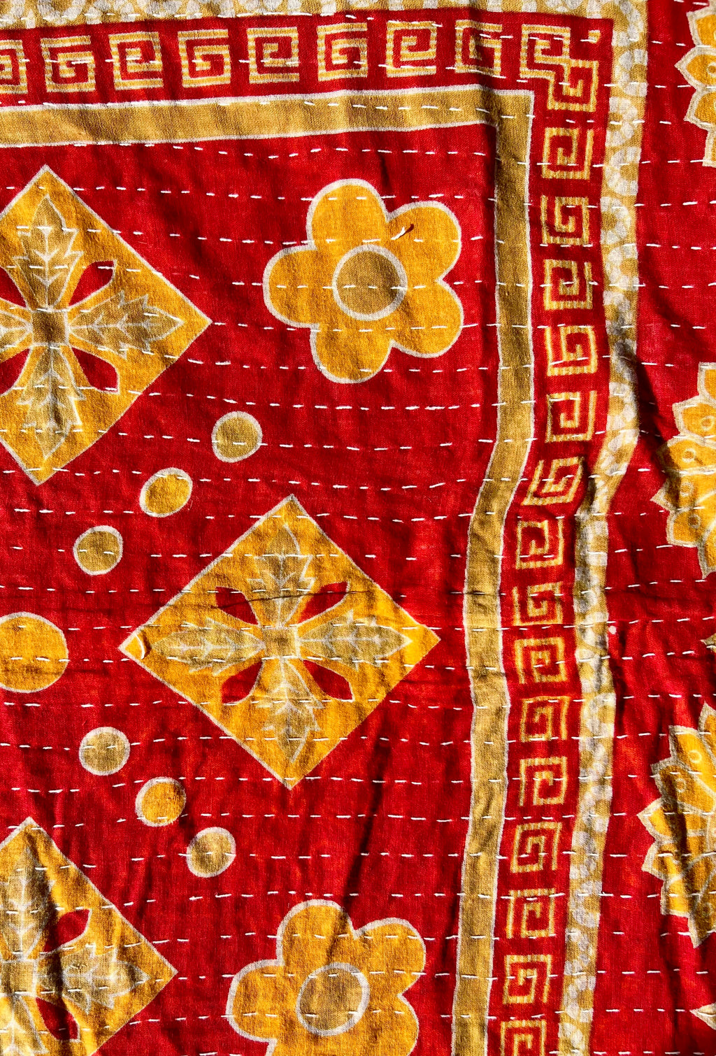 Sundar - Indian Kantha Quilt