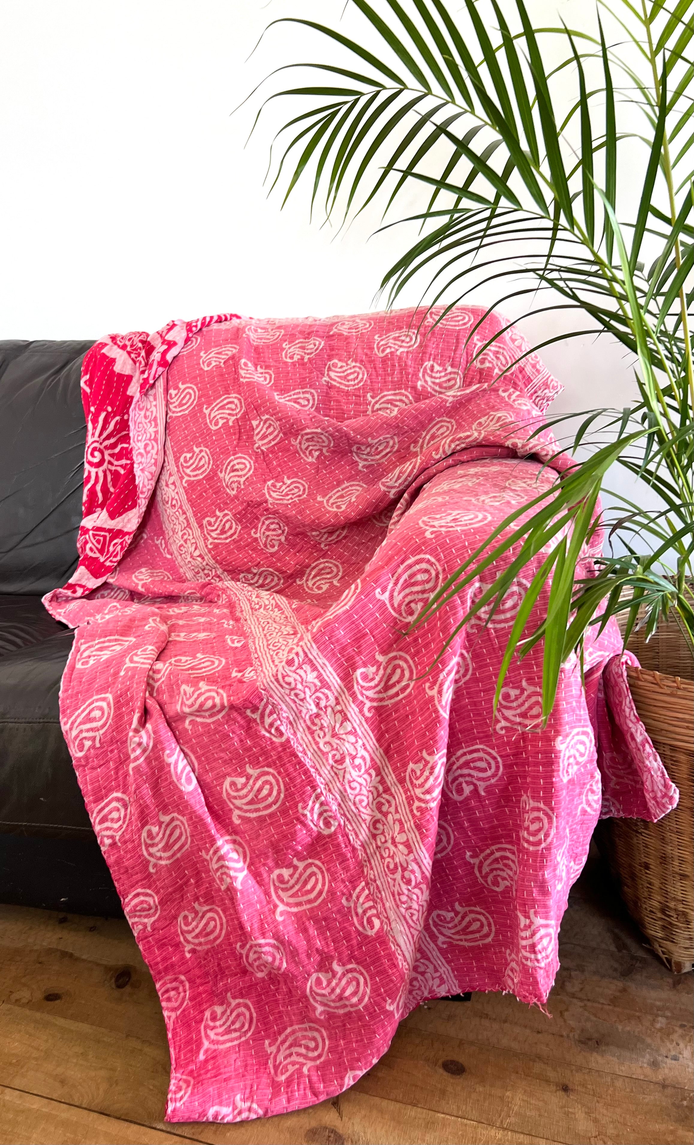 Sooraj - Indian Kantha Quilt