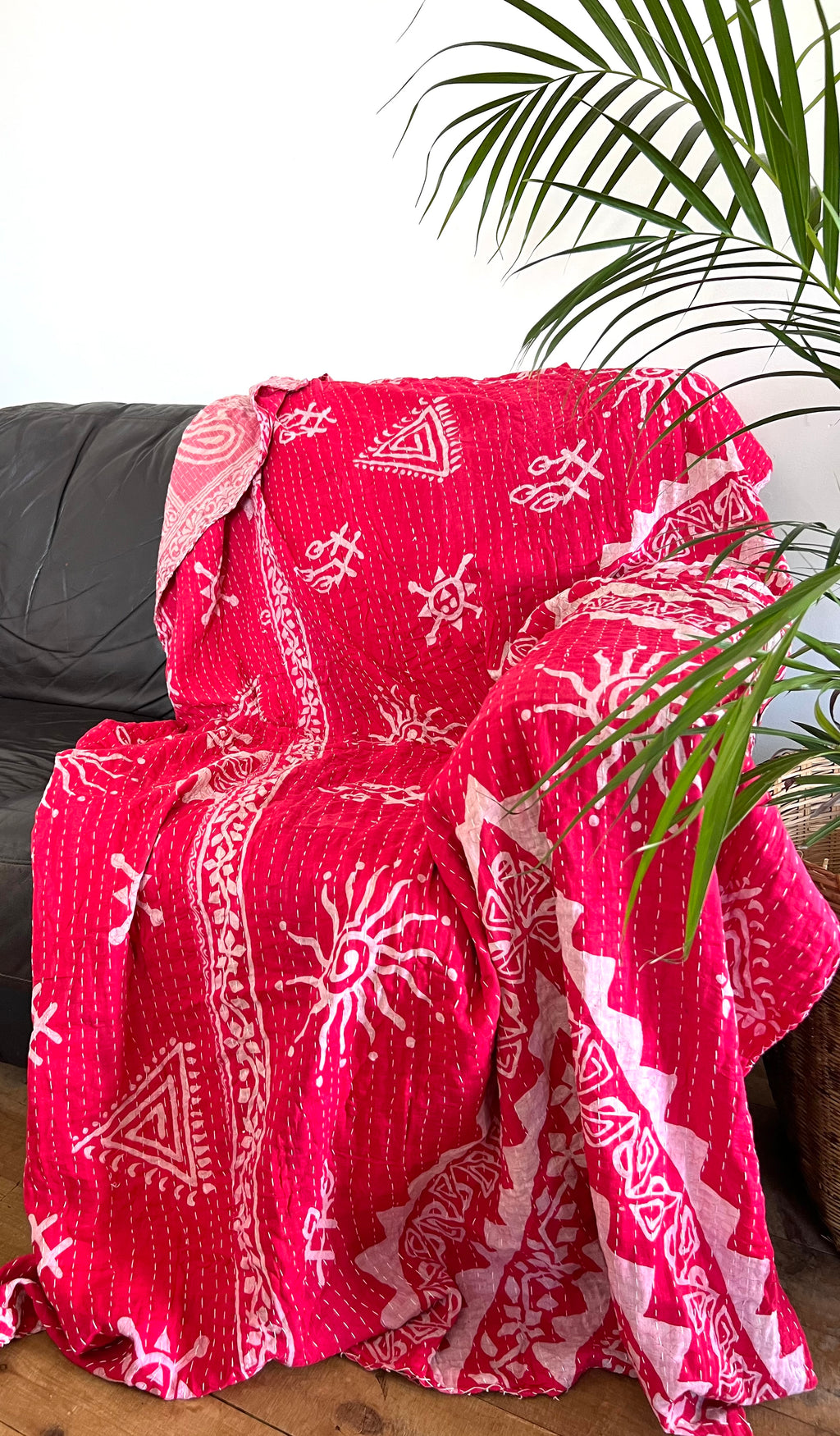 Sooraj - Indian Kantha Quilt