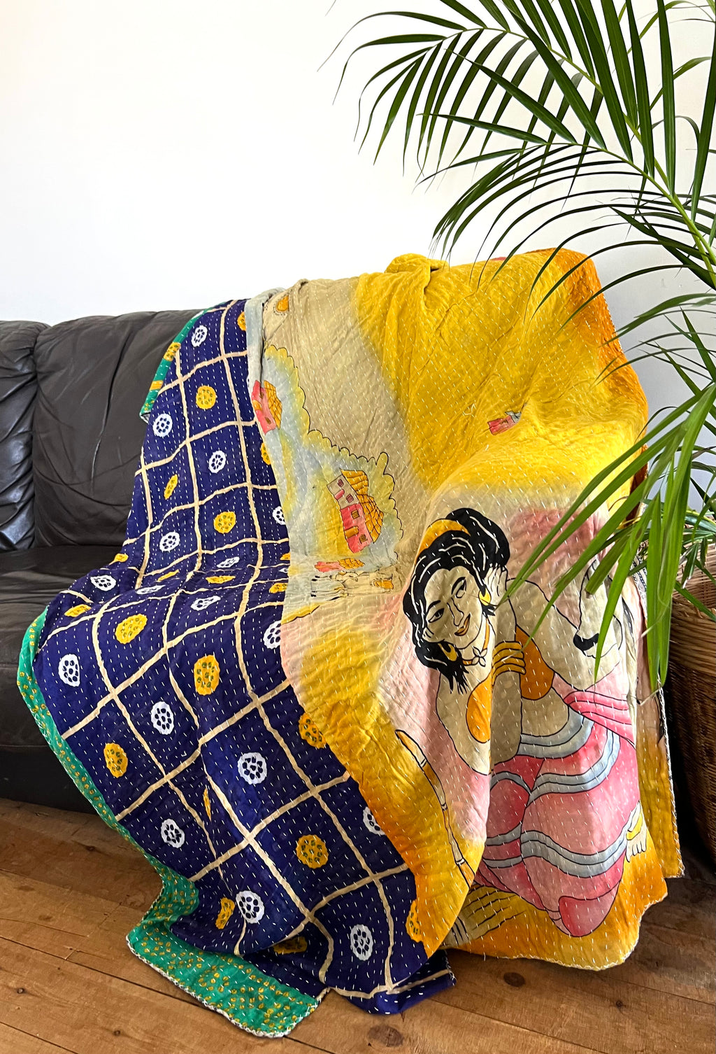 Kheti - Indian Kantha Quilt