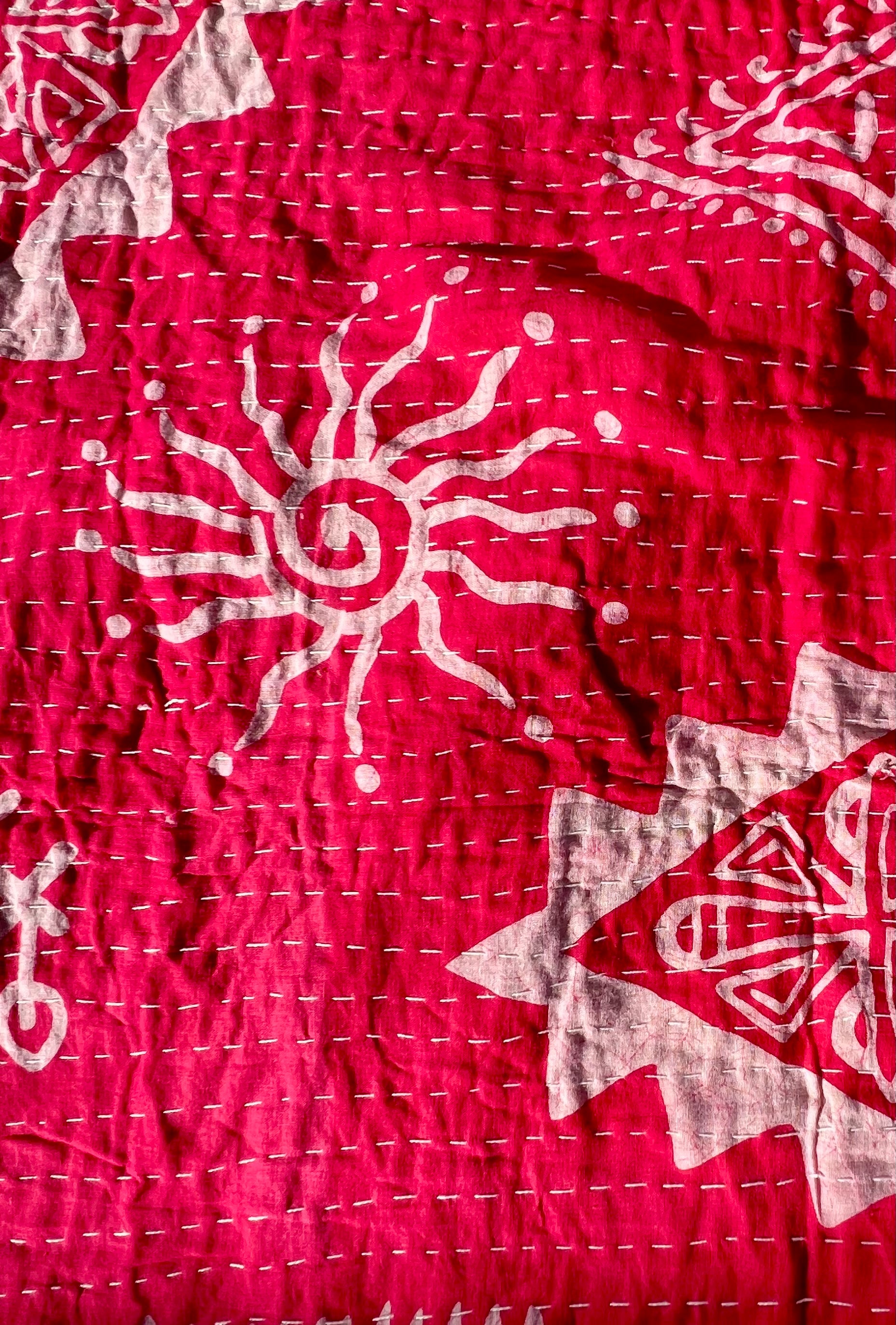 Sooraj - Indian Kantha Quilt