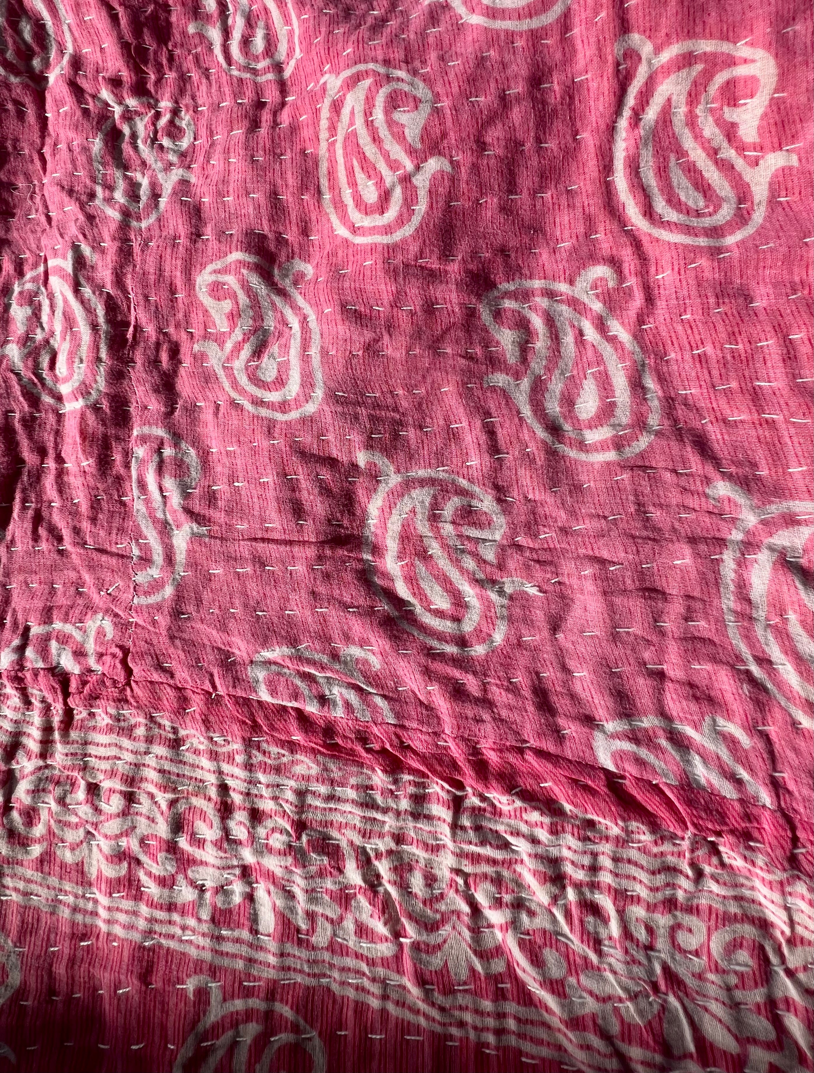 Sooraj - Indian Kantha Quilt
