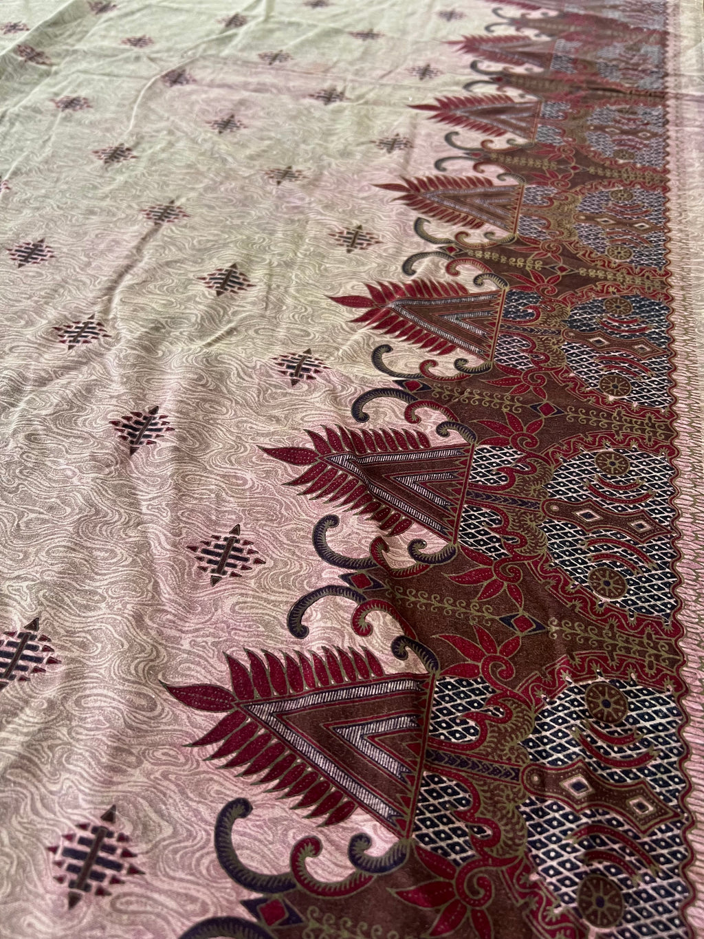 Vintage Indonesian Batik - Pink